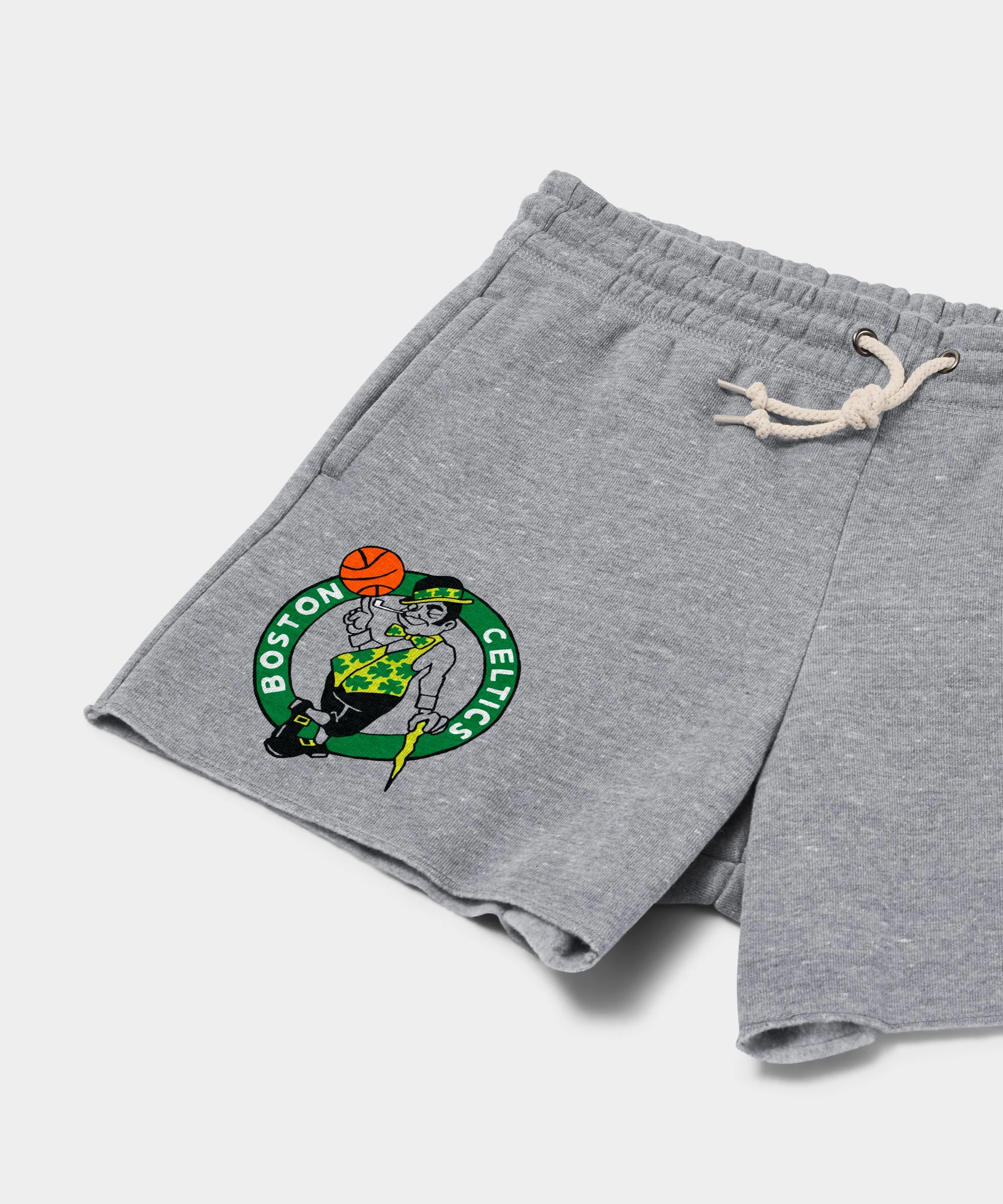 Women's Boston Celtics Logo Sweat Shorts - Image 2