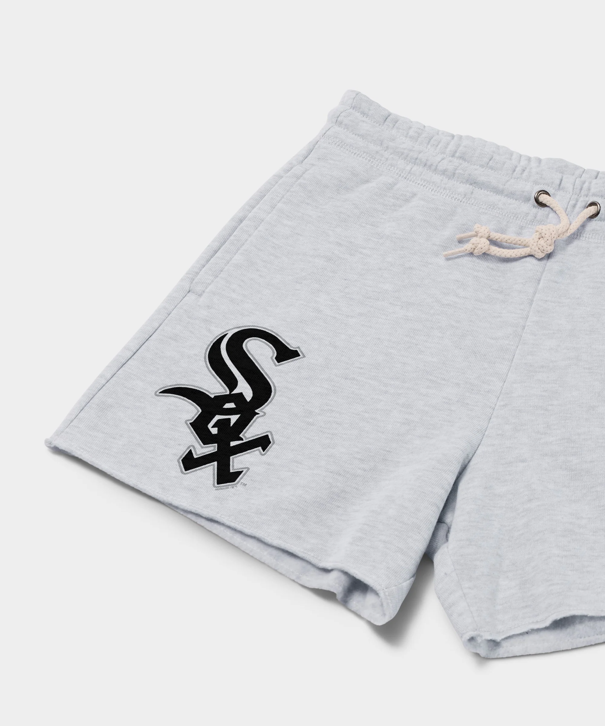 Women's Chicago White Sox Jersey Logo '91 Sweat Shorts - Image 2