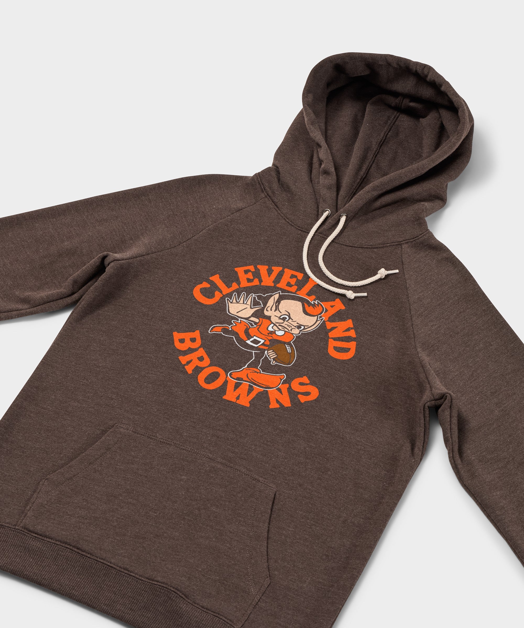 Women's Cleveland Browns Brownie Stiff Arm Hoodie - Image 2
