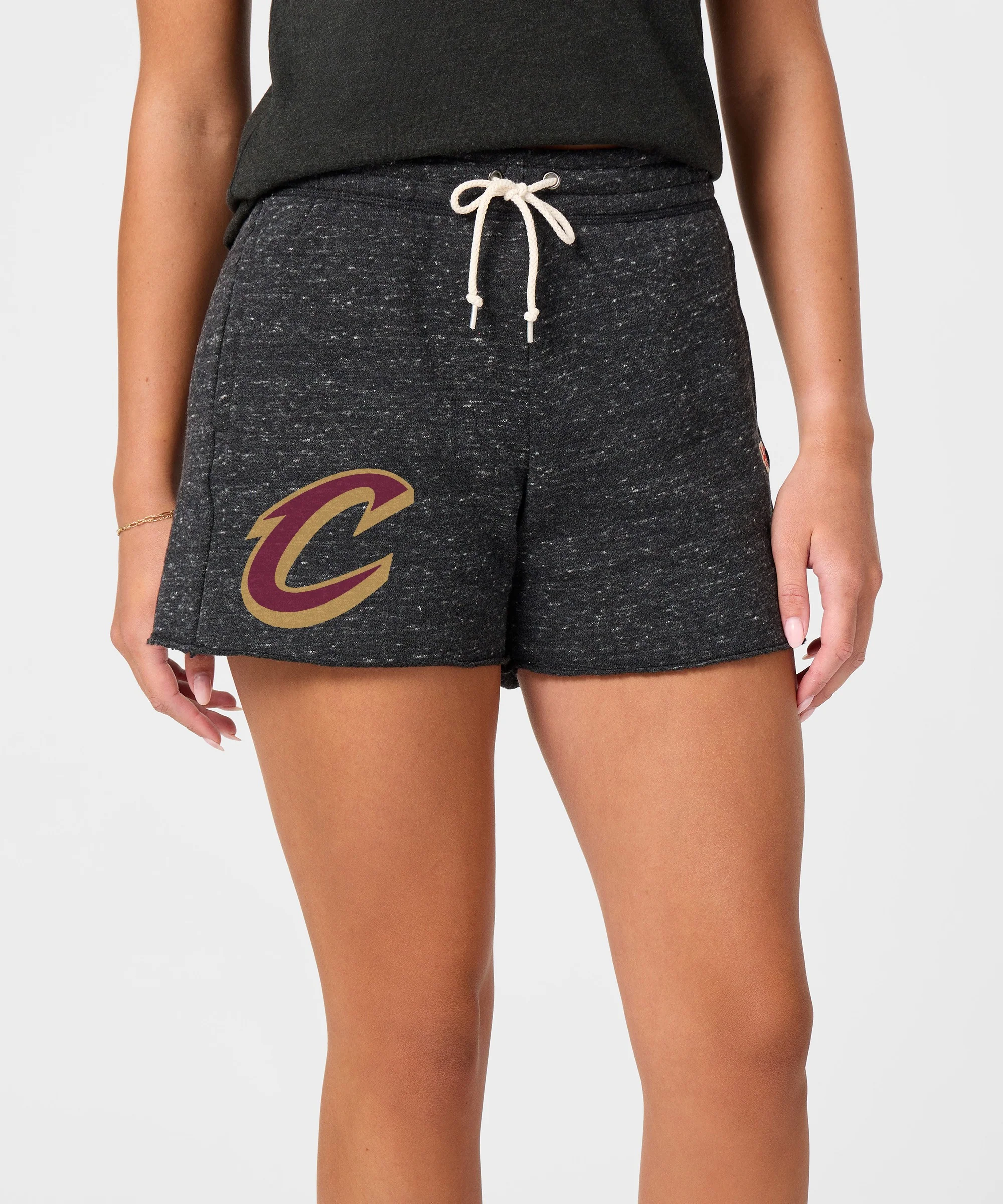 Women's Cleveland Cavaliers Logo Sweat Shorts - Image 3