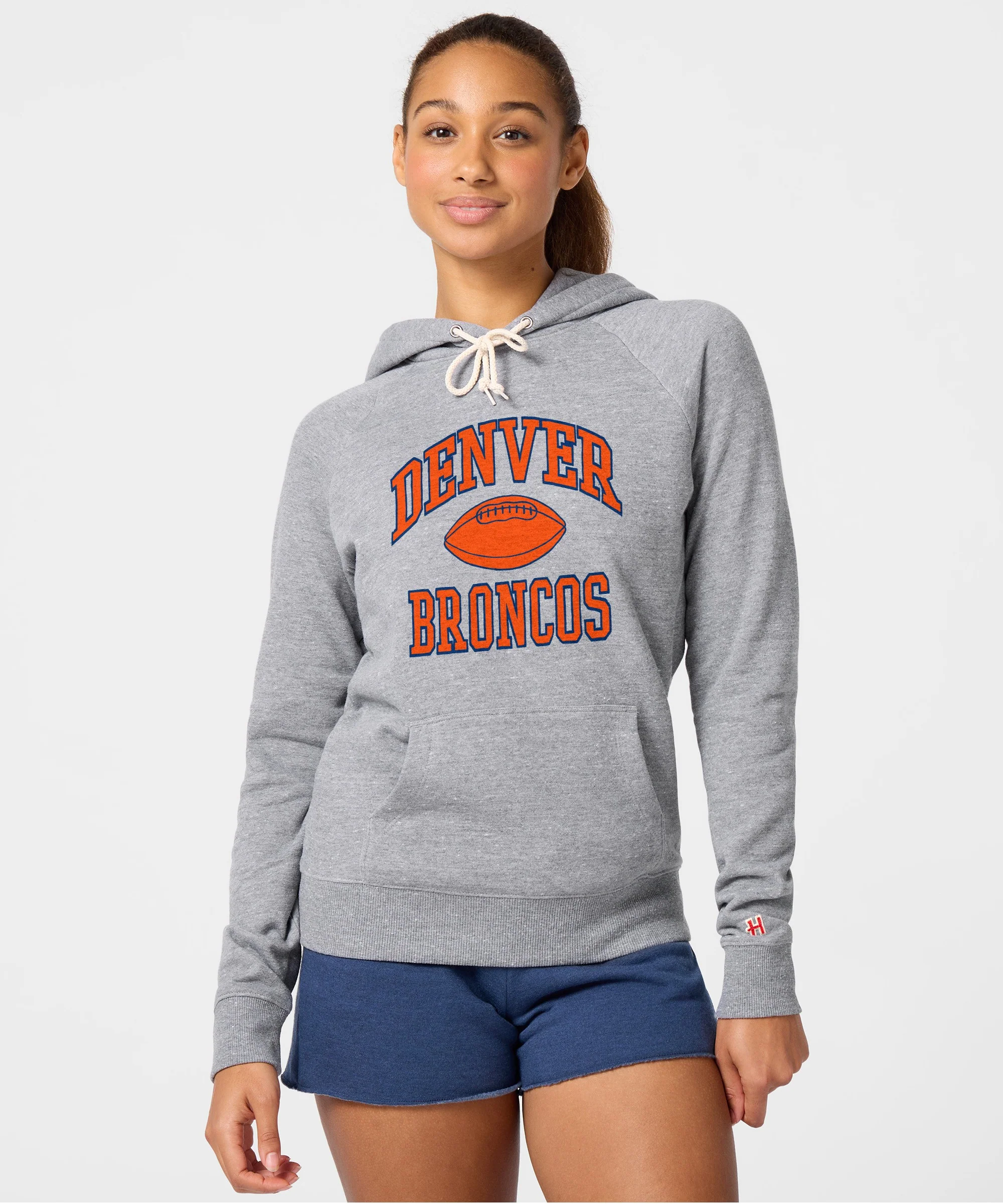 Women's Denver Broncos Gridiron Hoodie - Image 3