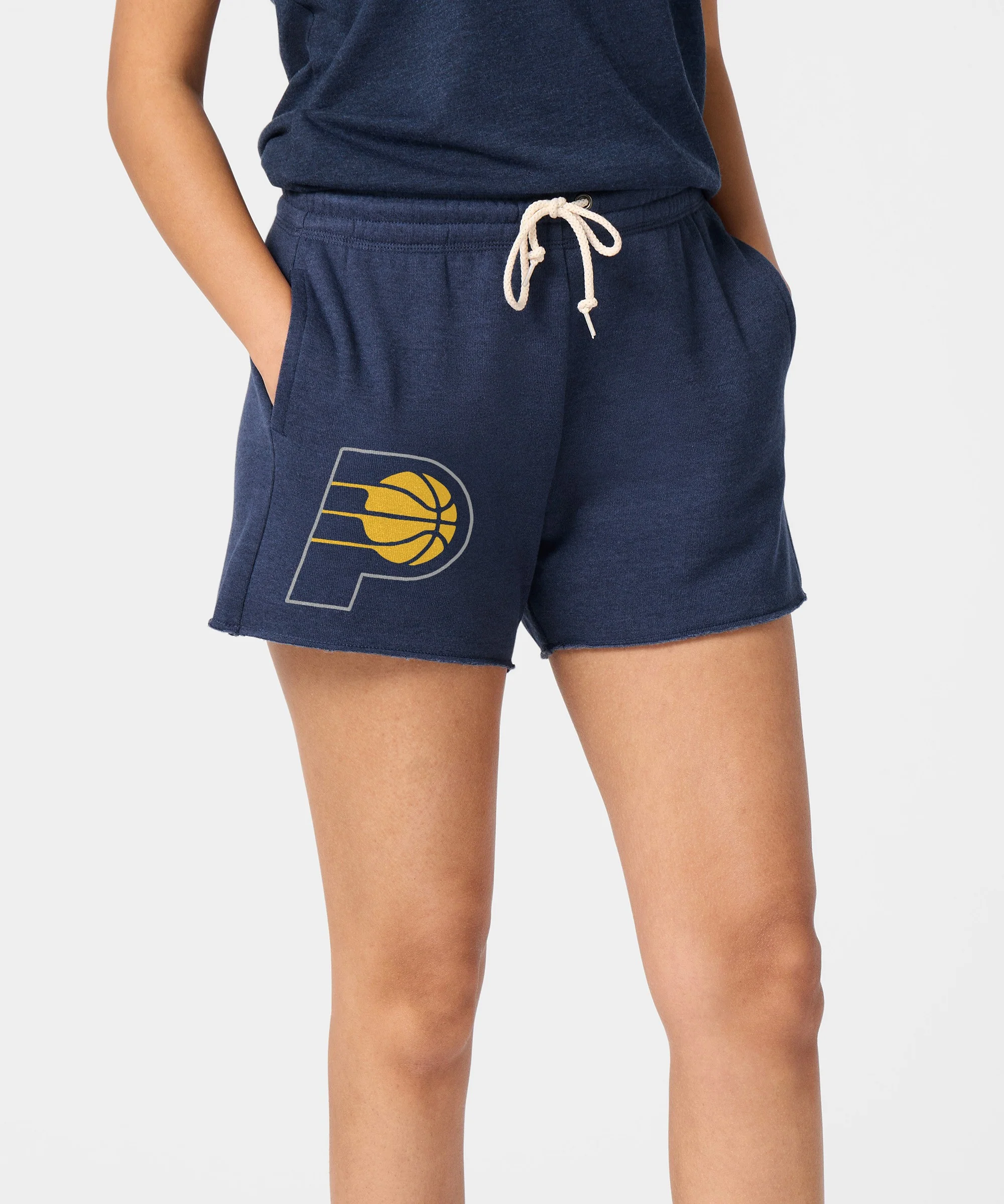 Women's Indiana Pacers Logo Sweat Shorts - Image 3