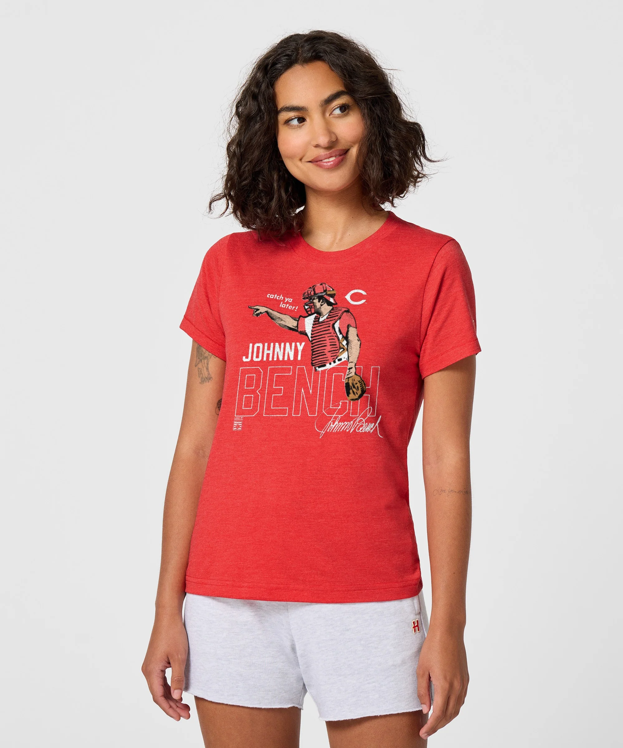 Women's Johnny Bench Reds - Image 3