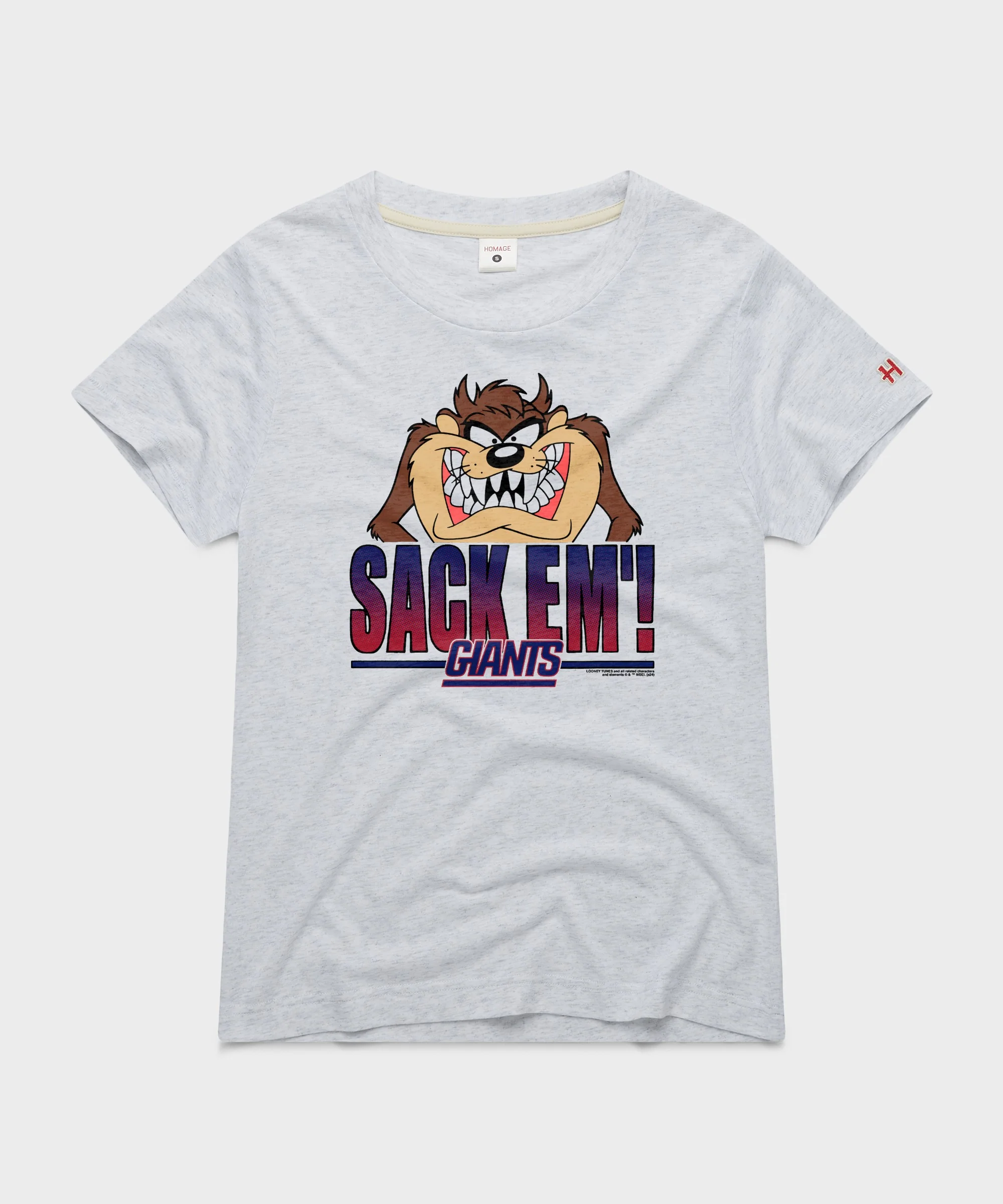 Women's Looney Tunes Taz Sack Em' x New York Giants