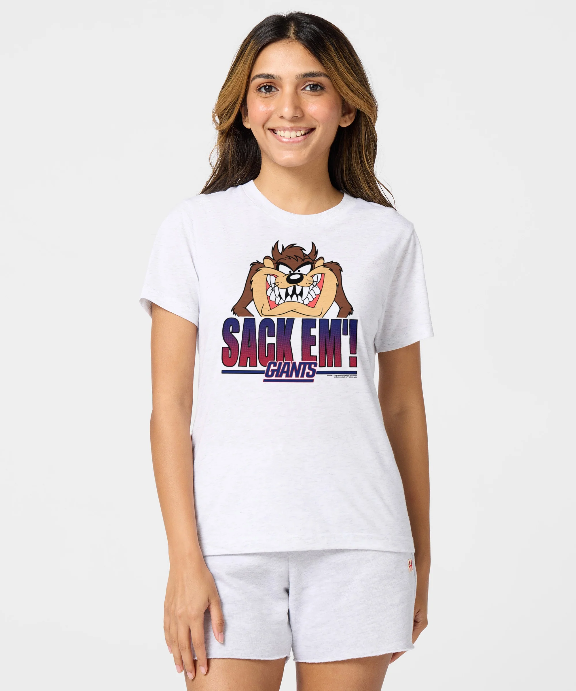 Women's Looney Tunes Taz Sack Em' x New York Giants - Image 3