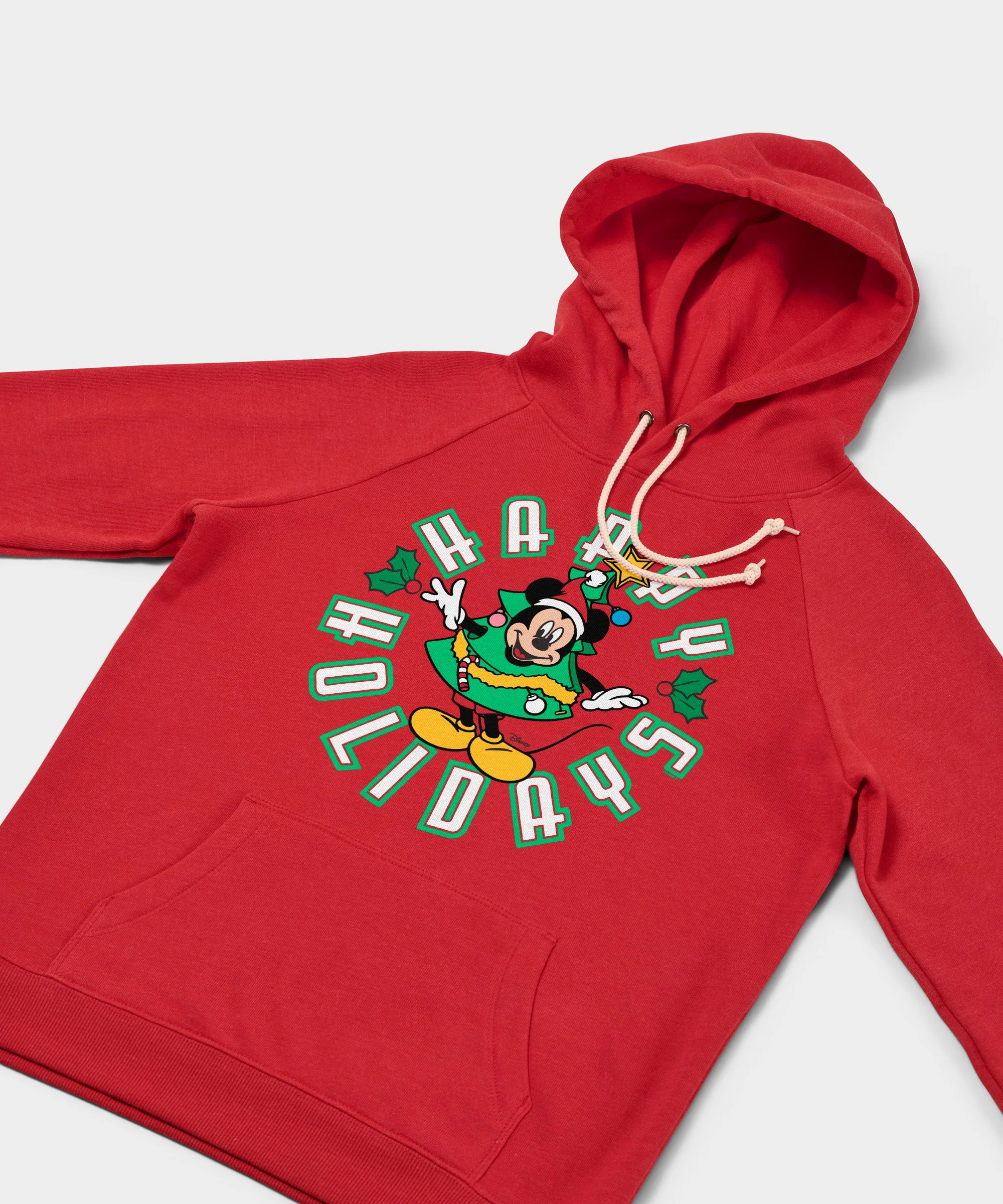 Women's Mickey Mouse Happy Holidays Hoodie - Image 2
