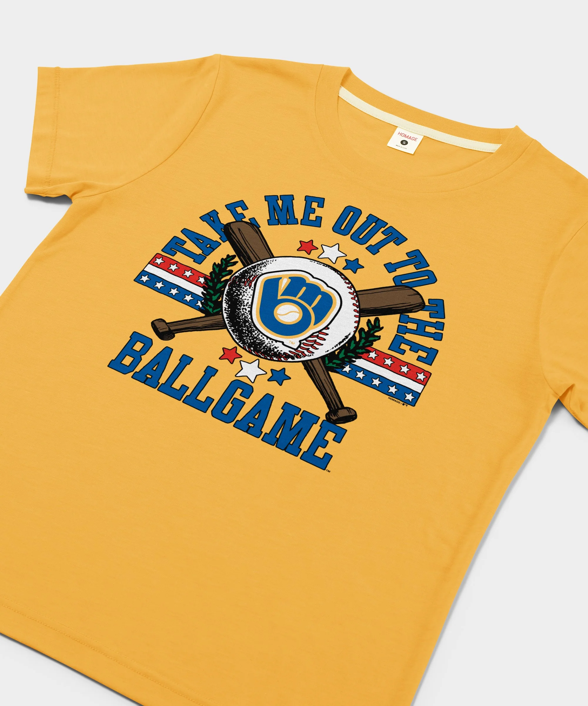 Women's Milwaukee Brewers Take Me Out To The Ballgame - Image 2