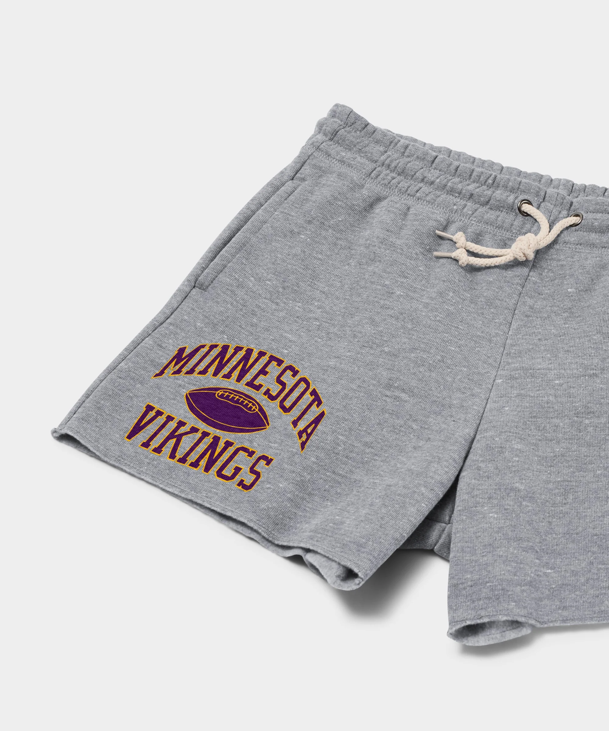 Women's Minnesota Vikings Gridiron Sweat Shorts - Image 2