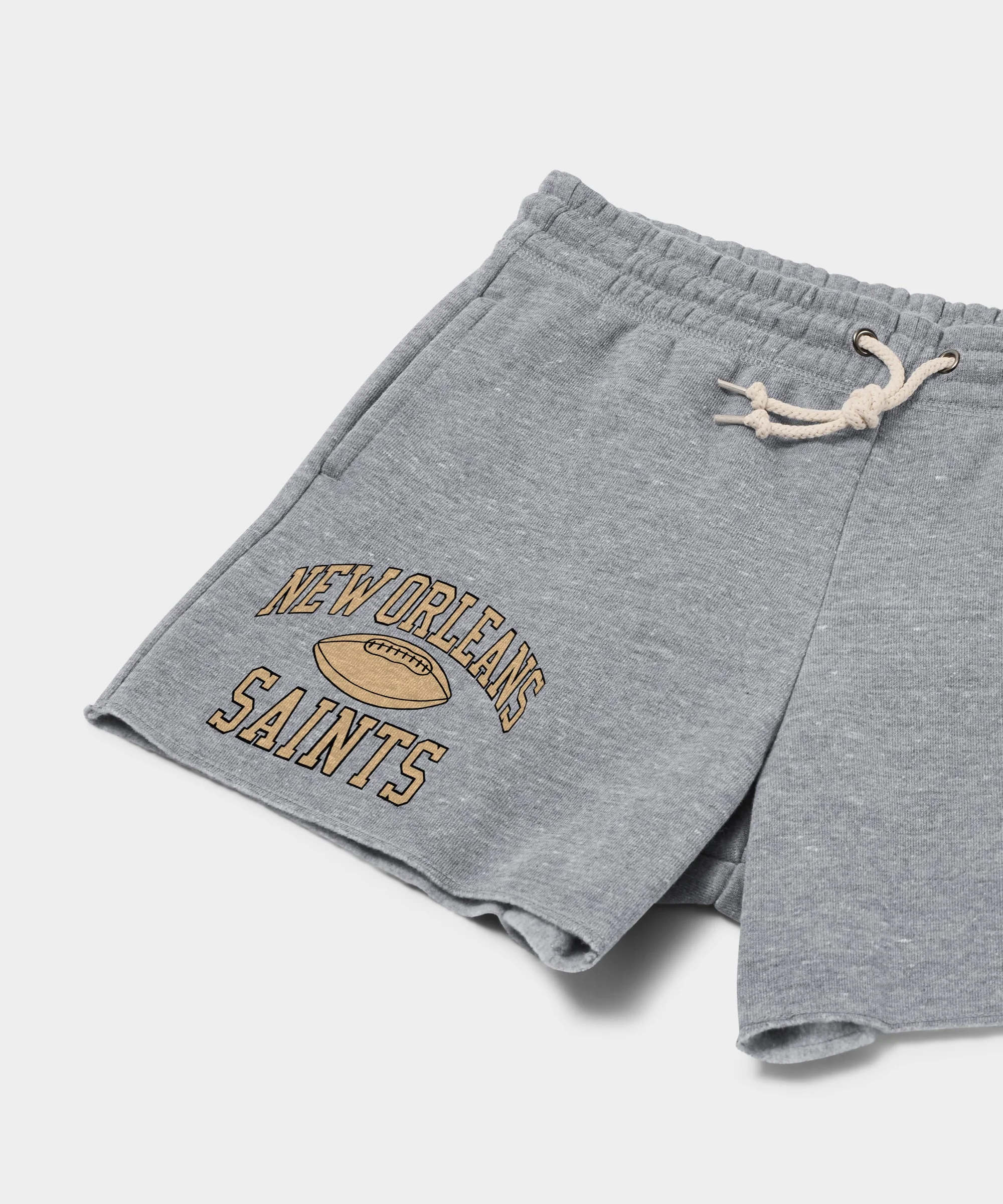 Women's New Orleans Saints Gridiron Sweat Shorts - Image 2