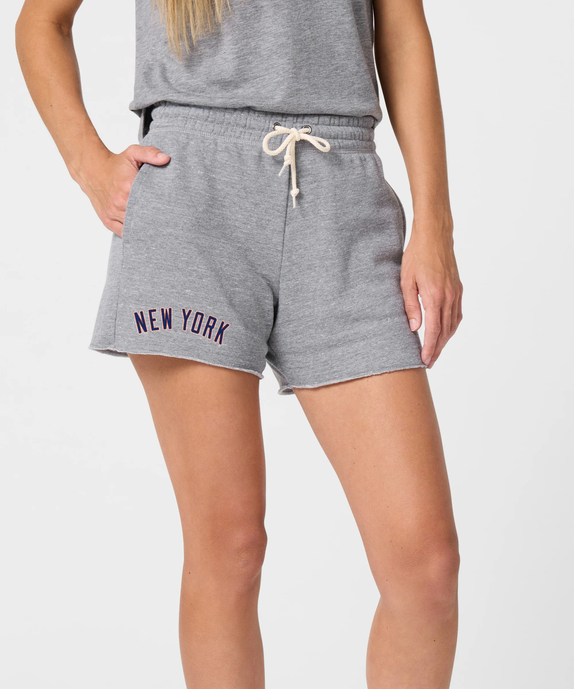 Women's New York Mets Jersey Logo '88 Sweat Shorts - Image 3