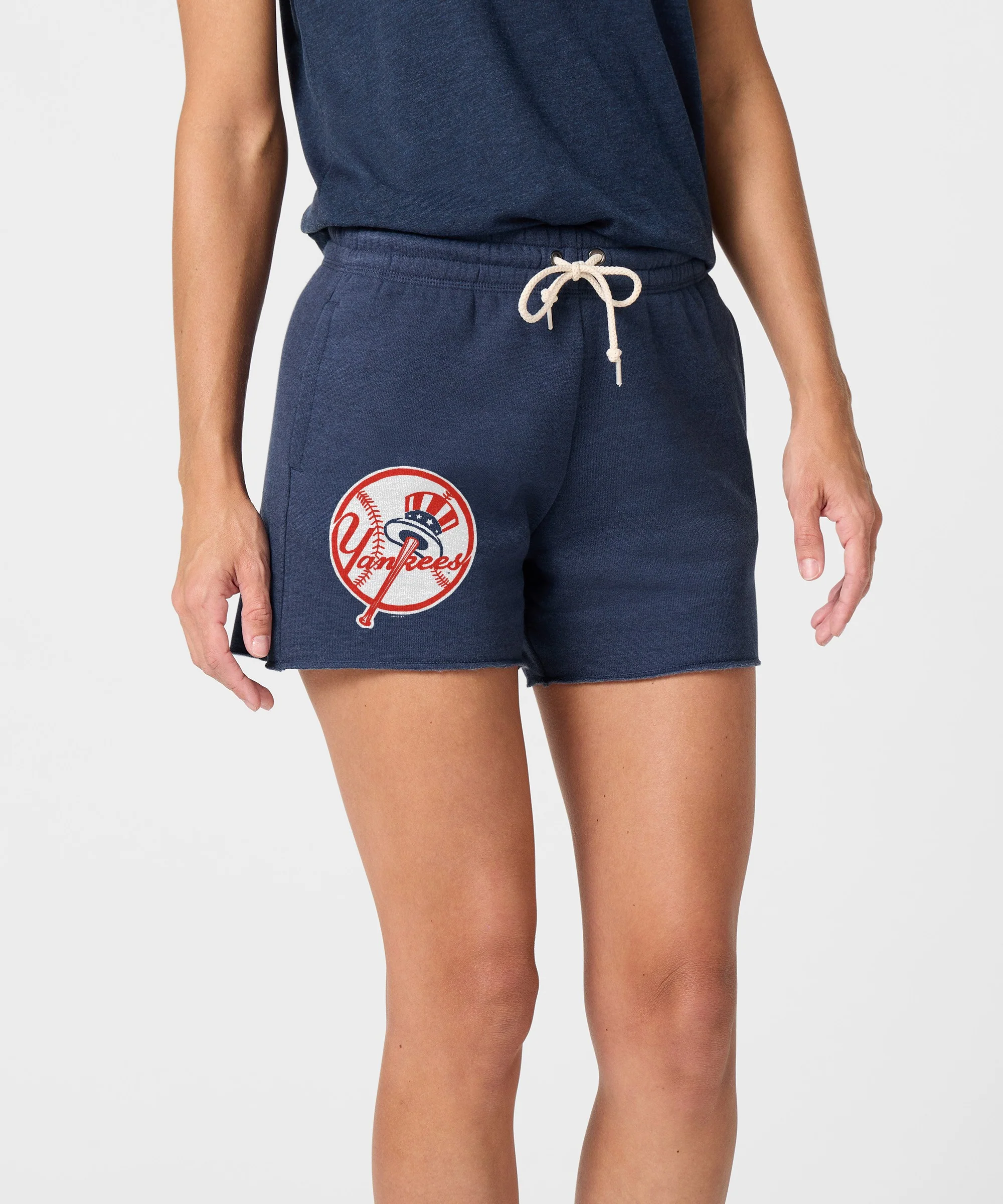Women's New York Yankees '68 Sweat Shorts - Image 3