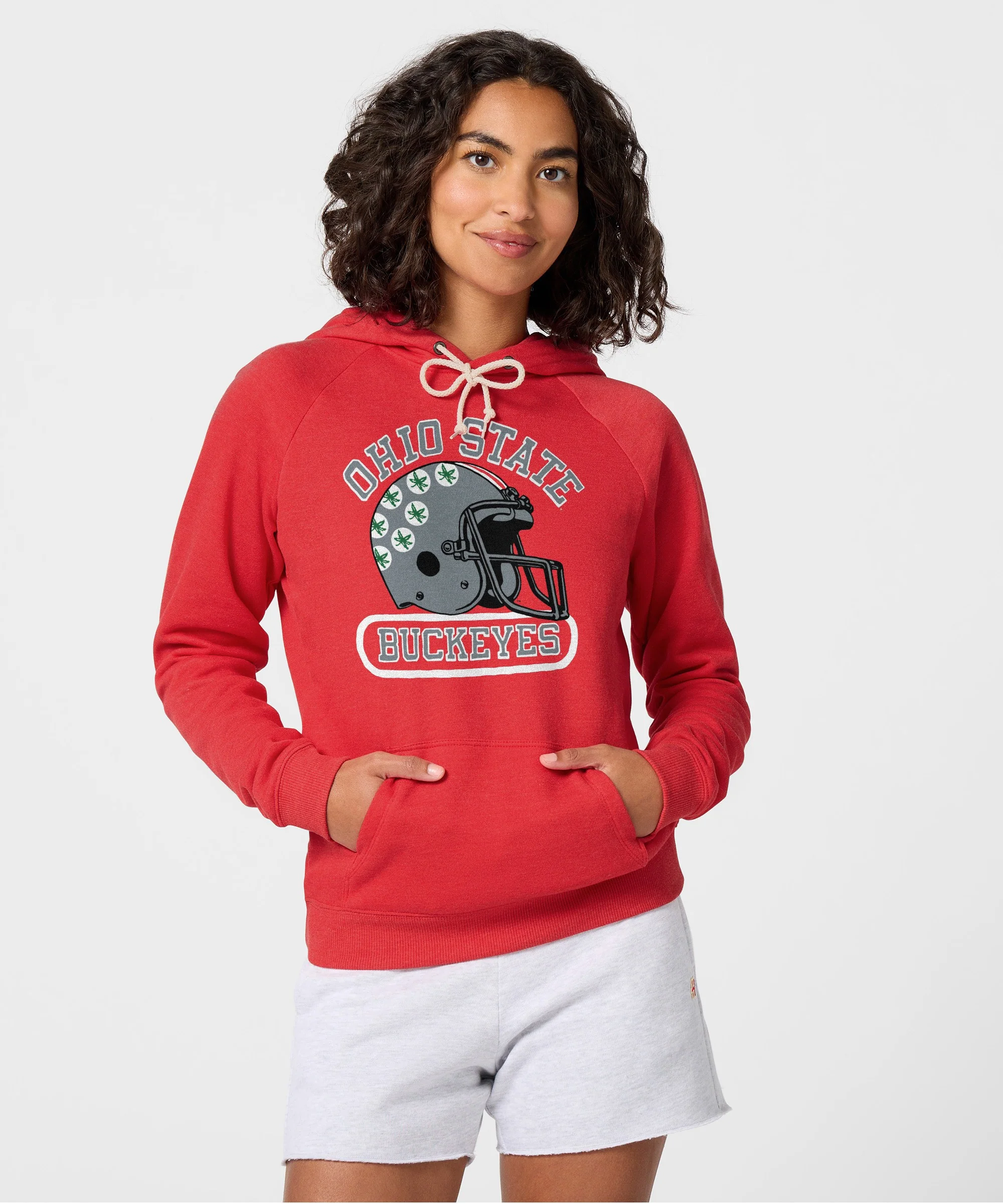 Women's Ohio State Buckeyes Helmet Hoodie - Image 3