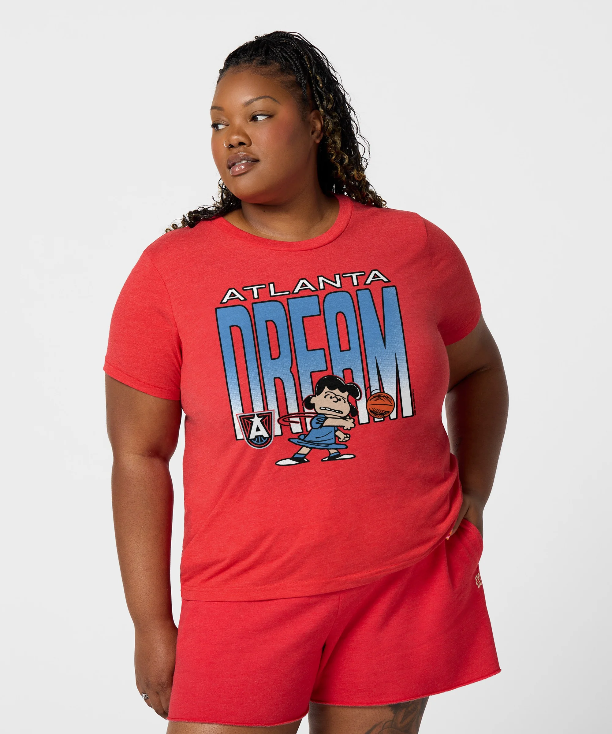 Women's Peanuts Lucy x Atlanta Dream - Image 3