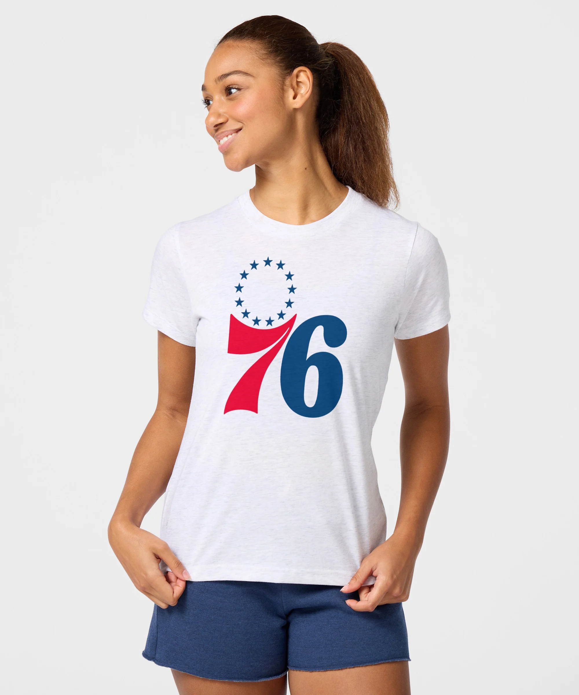 Women's Philadelphia 76ers Logo - Image 3