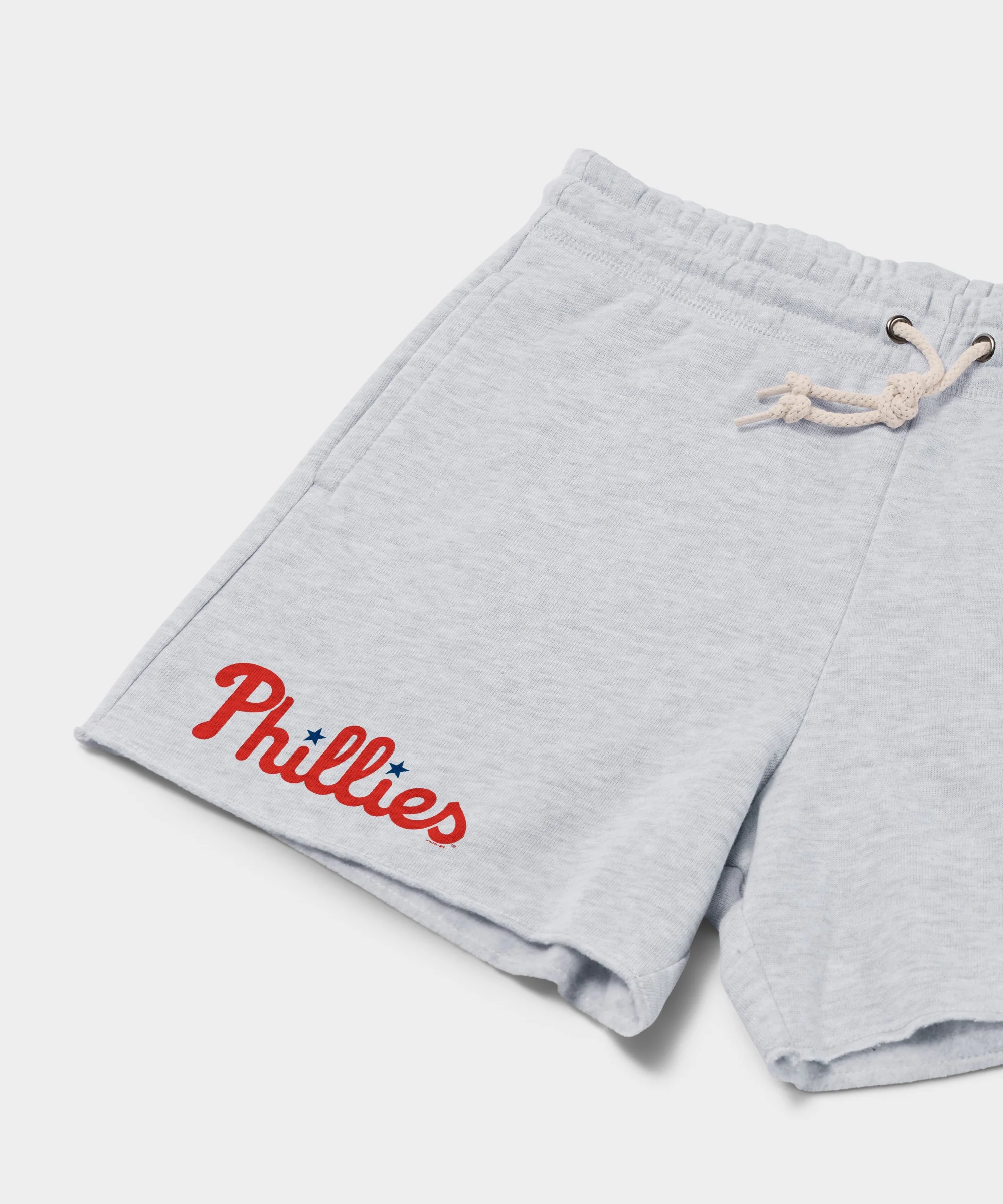 Women's Philadelphia Phillies Jersey Logo '19 Sweat Shorts - Image 2