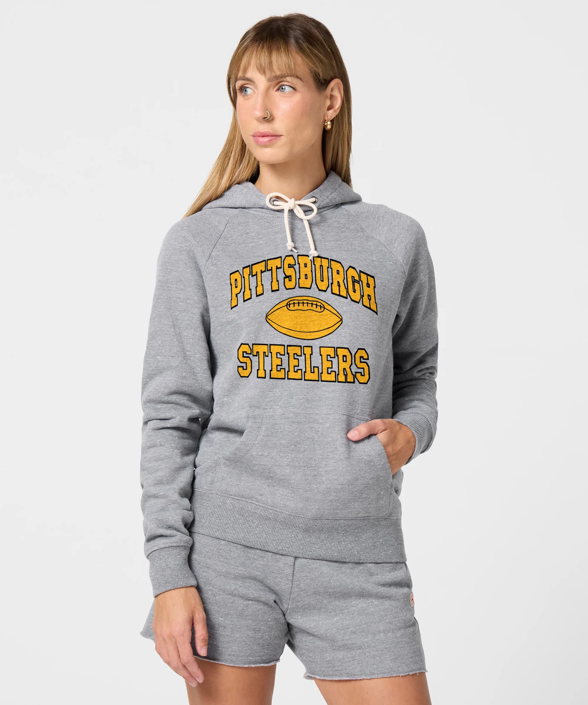 Women's Pittsburgh Steelers Gridiron Hoodie - Image 3