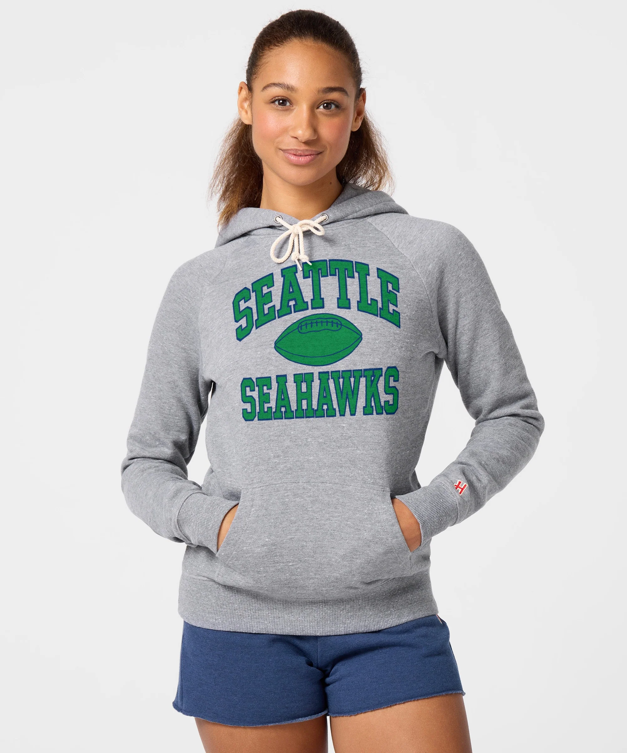 Women's Seattle Seahawks Gridiron Hoodie - Image 3