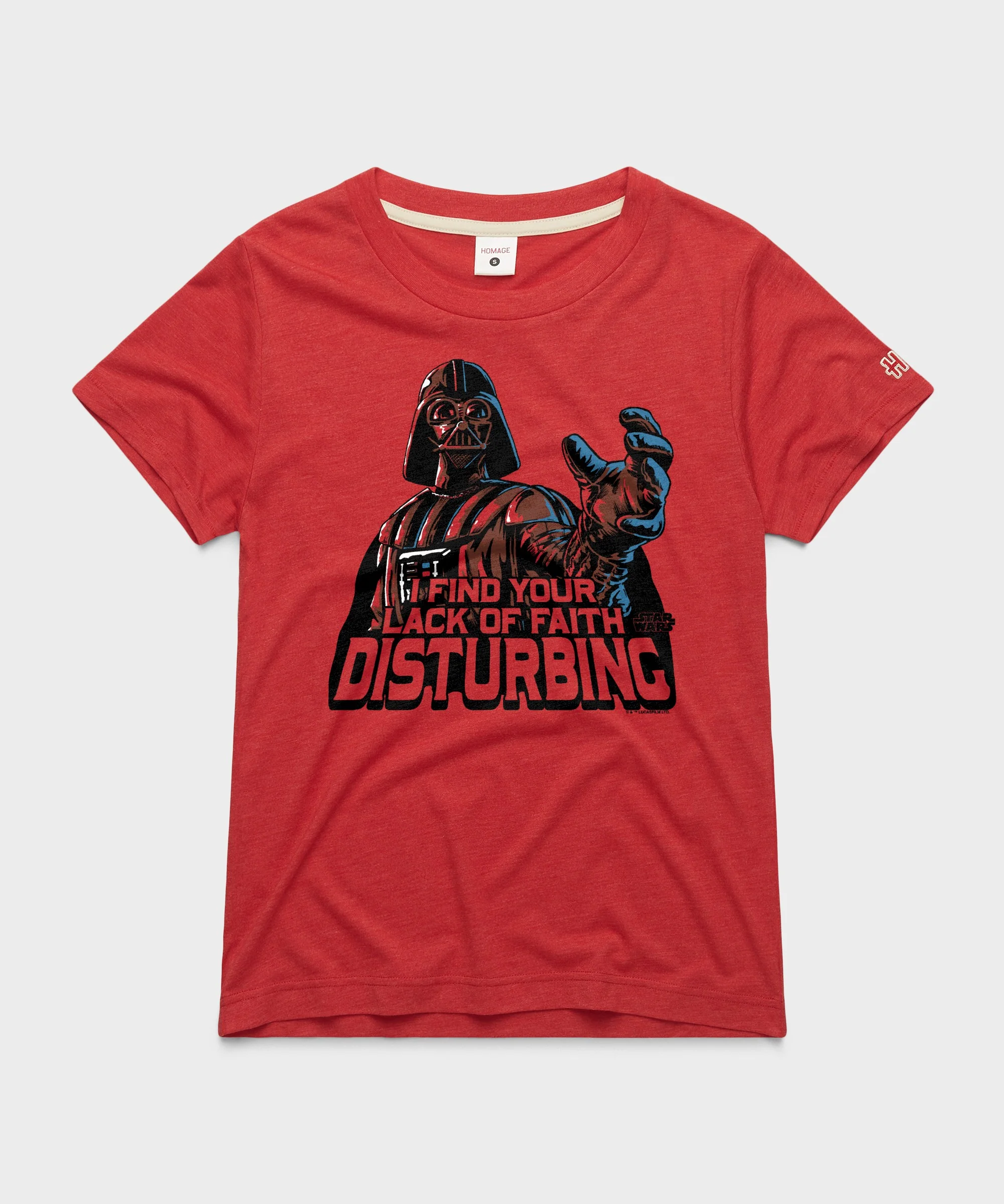 Women's Star Wars I Find Your Lack Of Faith Disturbing