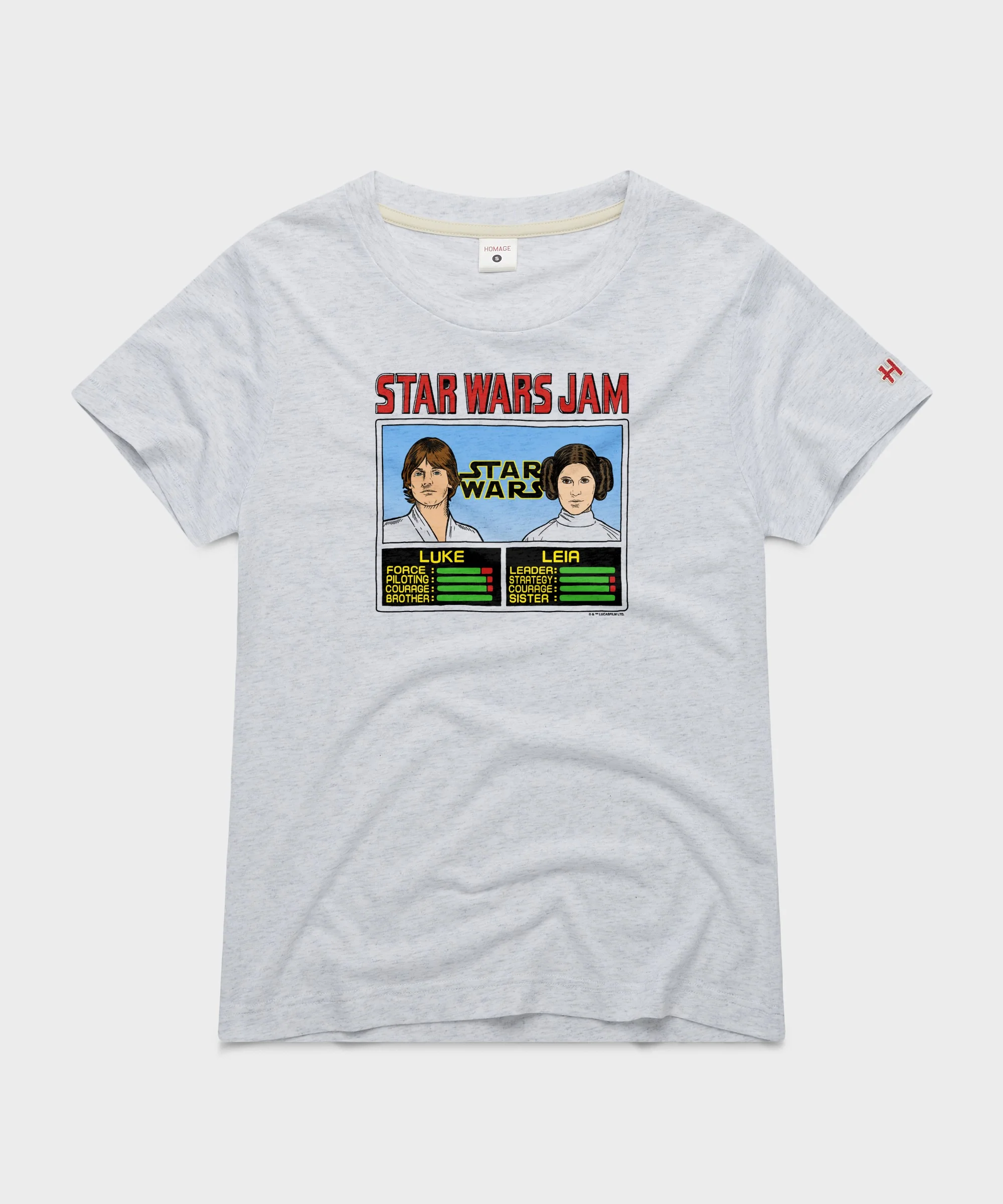 Women's Star Wars Jam Luke And Leia