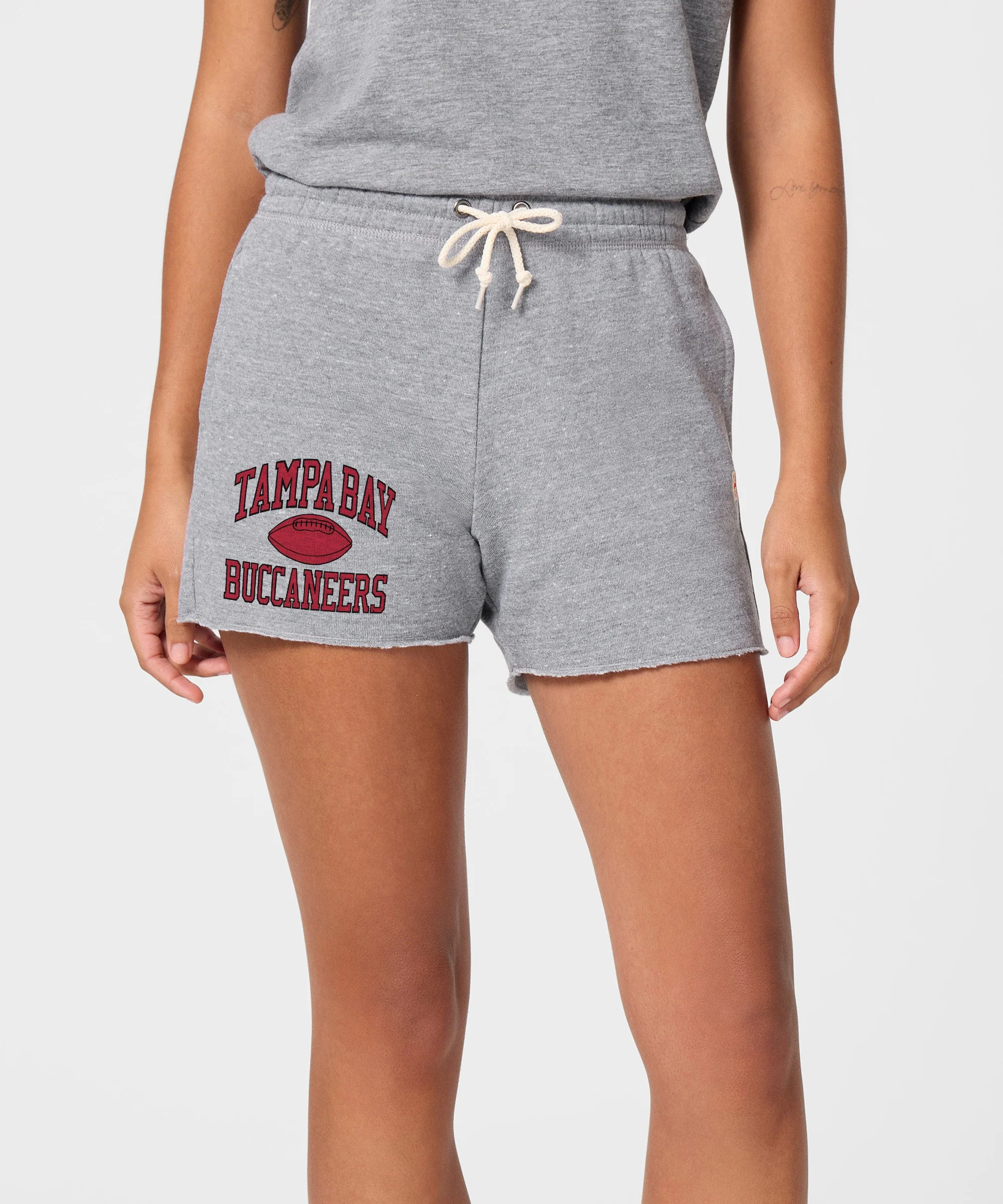 Women's Tampa Bay Buccaneers Gridiron Sweat Shorts - Image 3