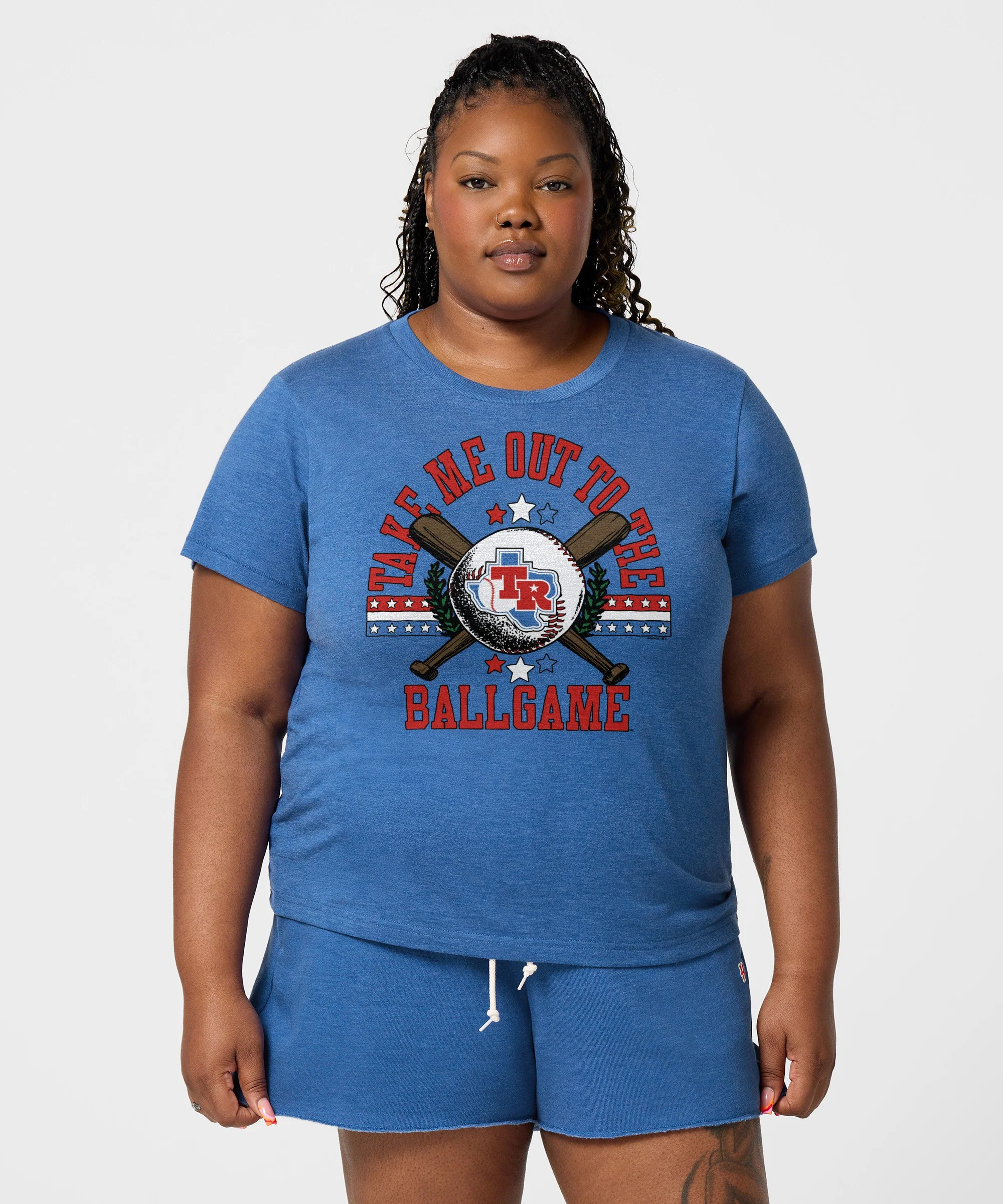 Women's Texas Rangers Take Me Out To The Ballgame - Image 3