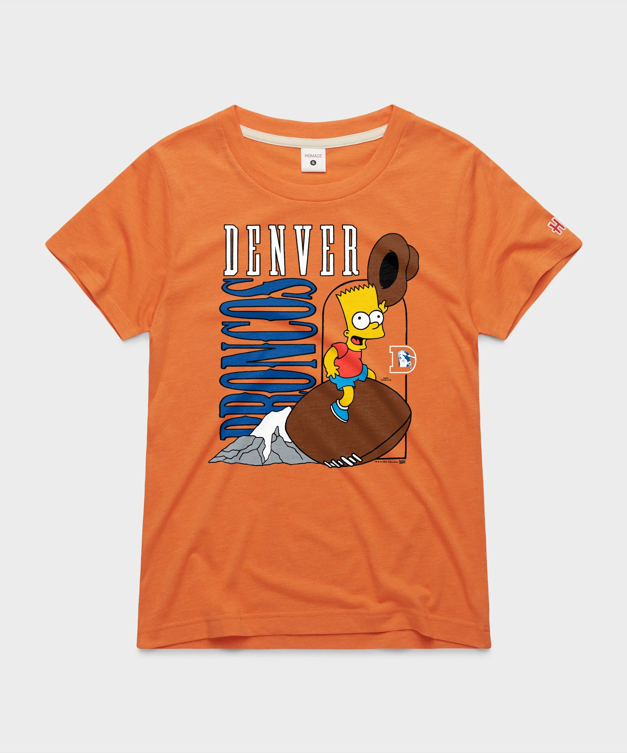 Women's The Simpsons Bart x Denver Broncos