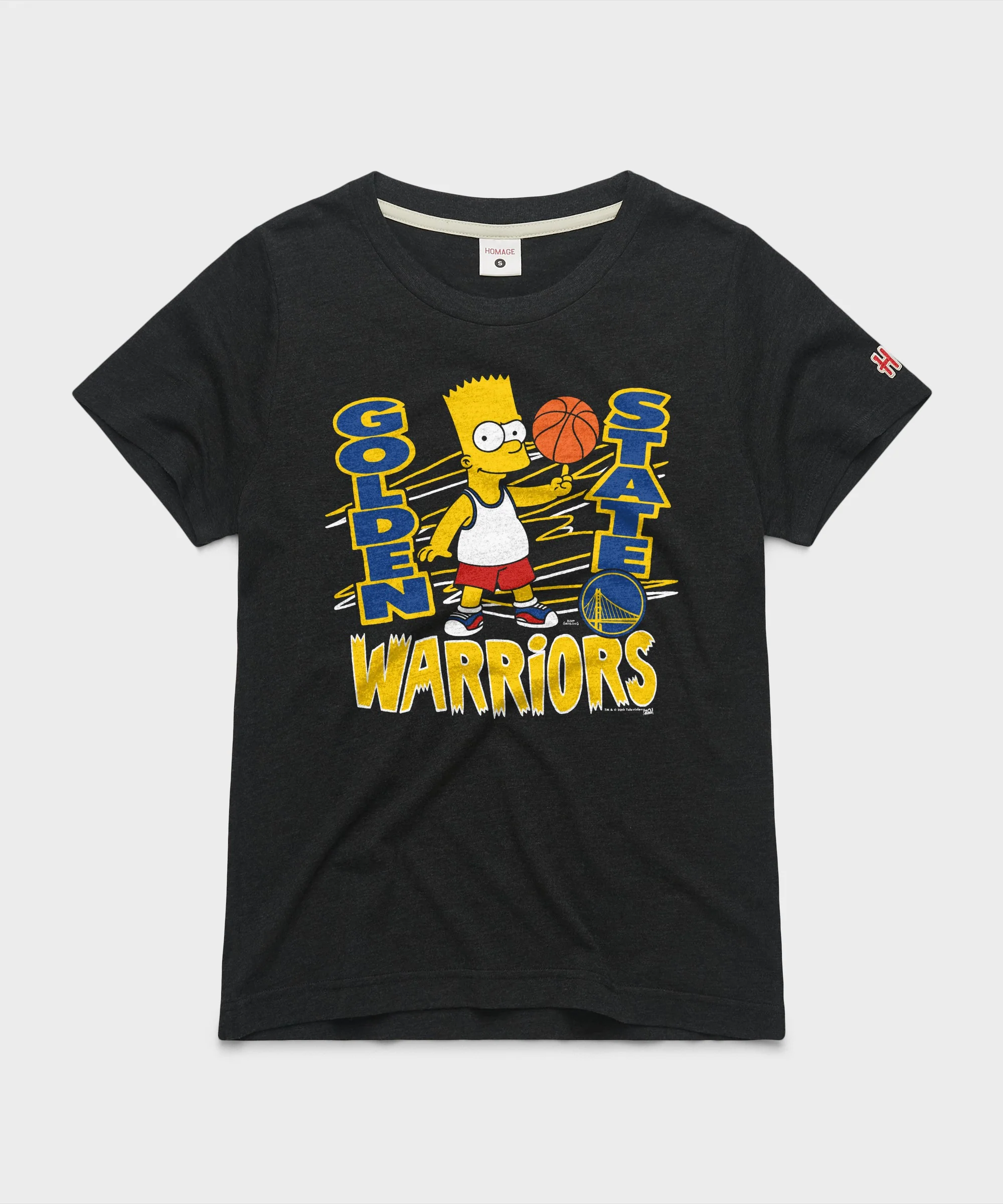 Women's The Simpsons Bart x Golden State Warriors