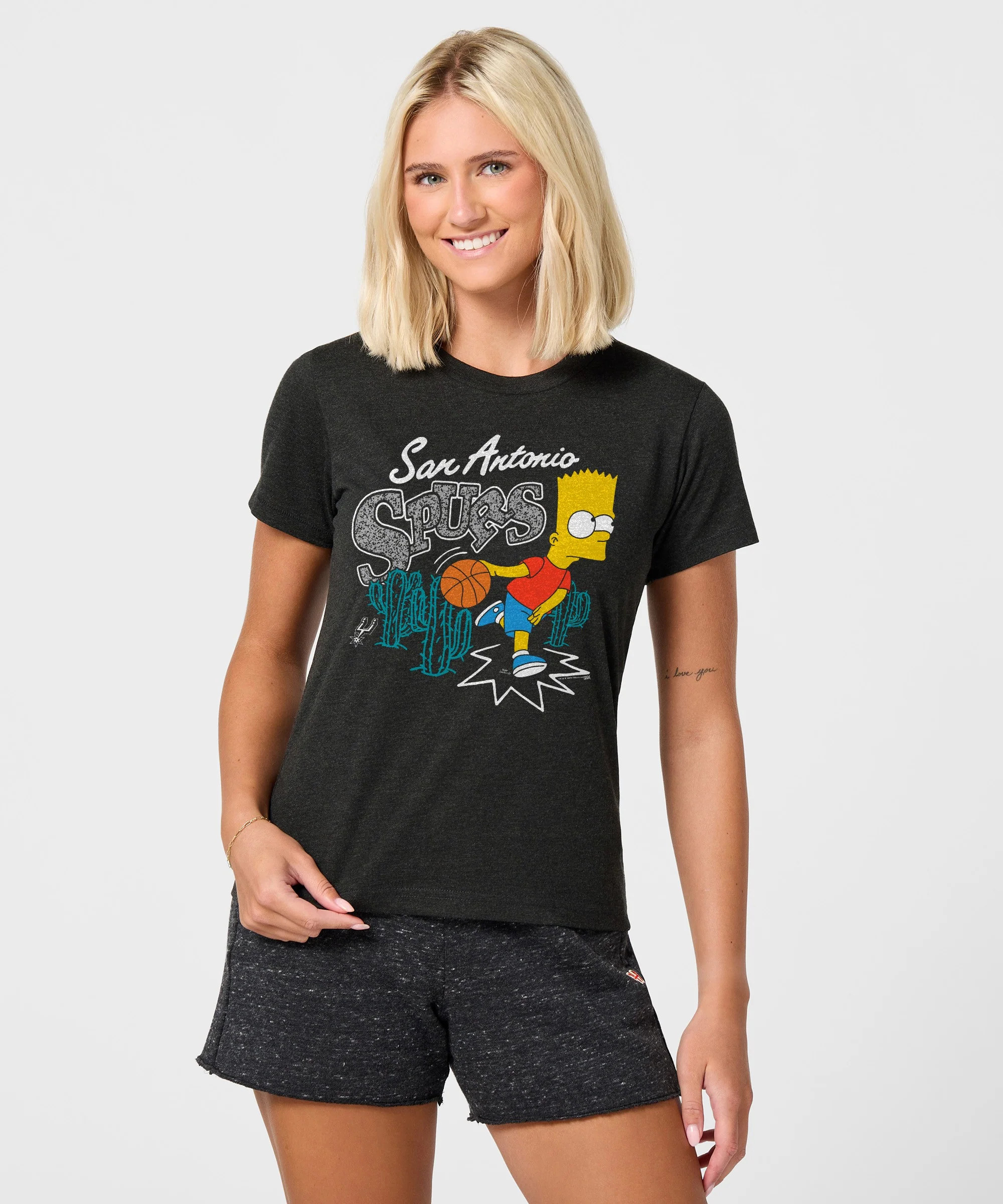 Women's The Simpsons Bart x San Antonio Spurs - Image 3