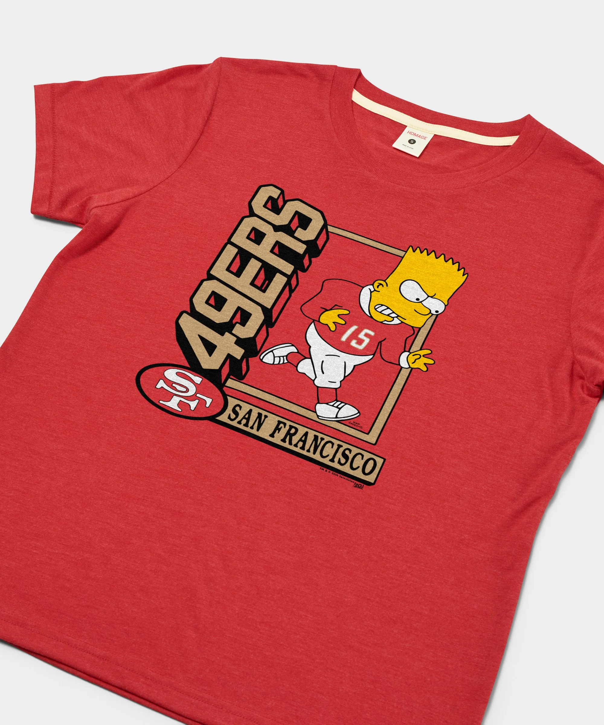 Women's The Simpsons Bart x San Francisco 49ers - Image 2