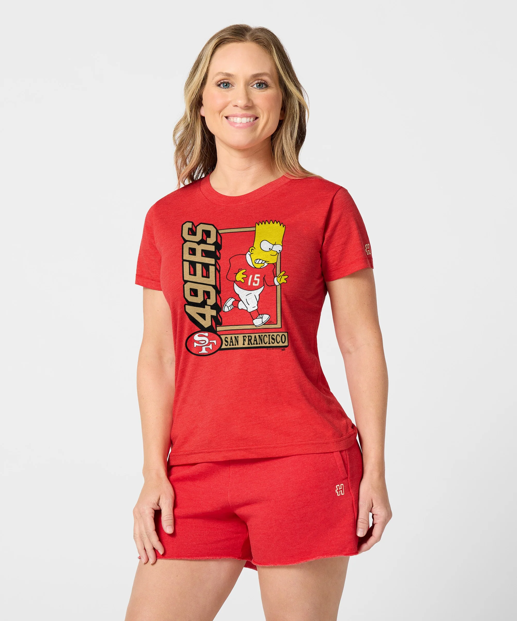 Women's The Simpsons Bart x San Francisco 49ers - Image 3