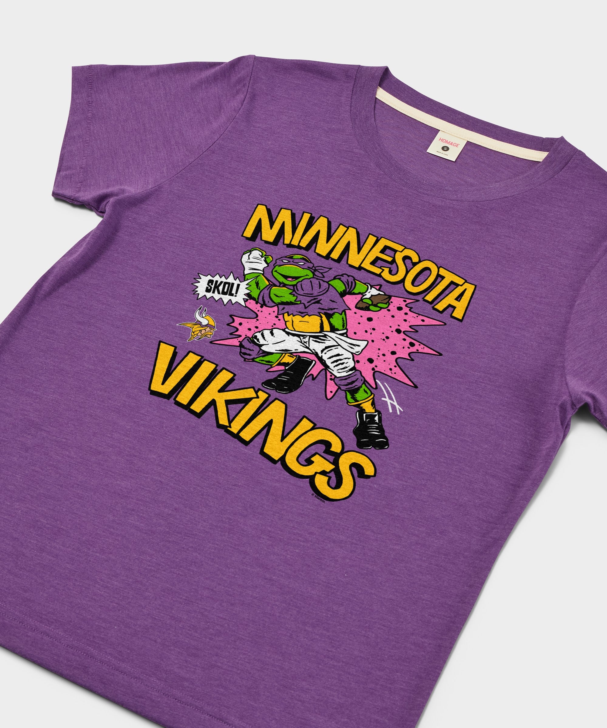 Women's TMNT Donatello x Minnesota Vikings - Image 2