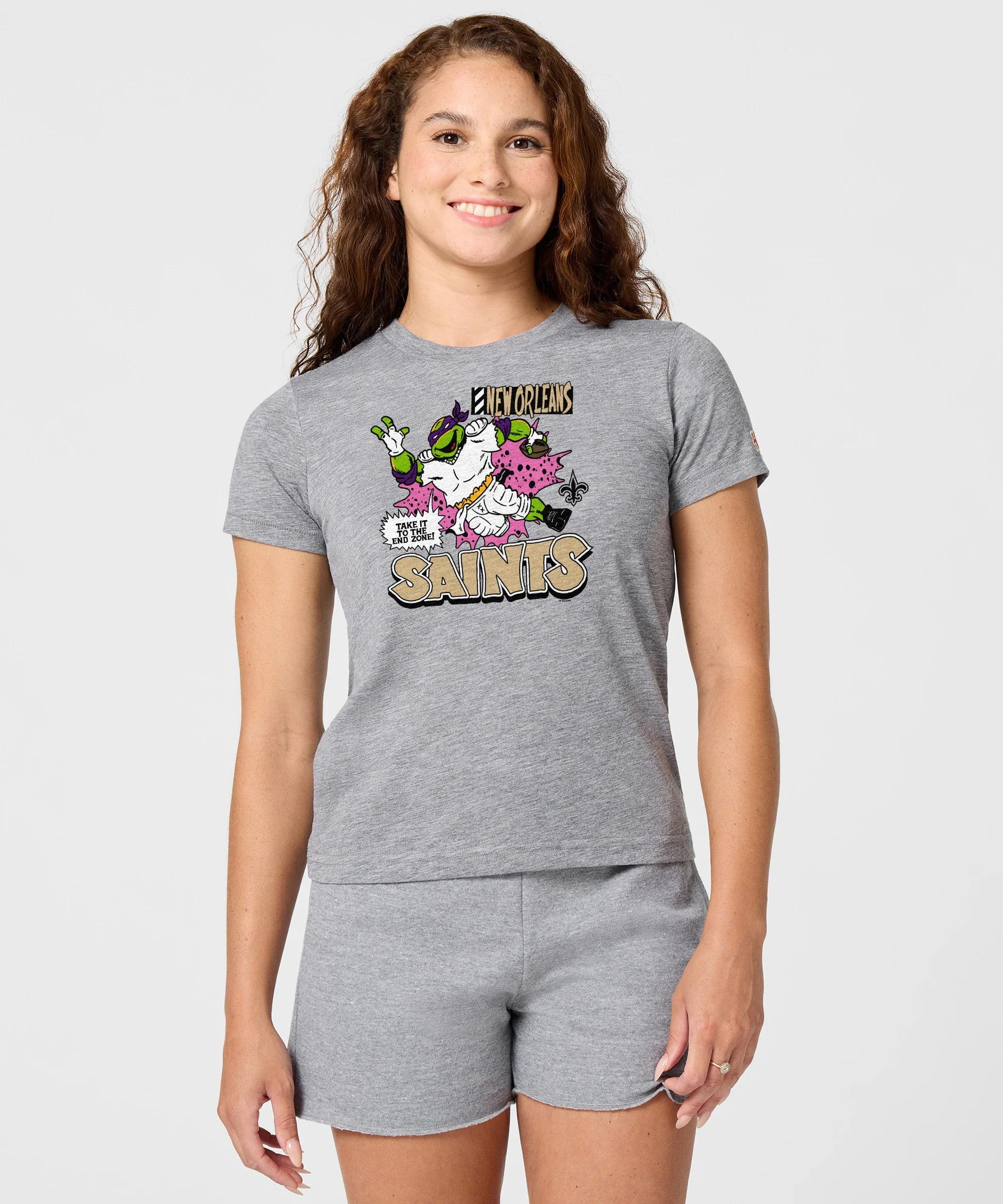 Women's TMNT Donatello x New Orleans Saints - Image 3