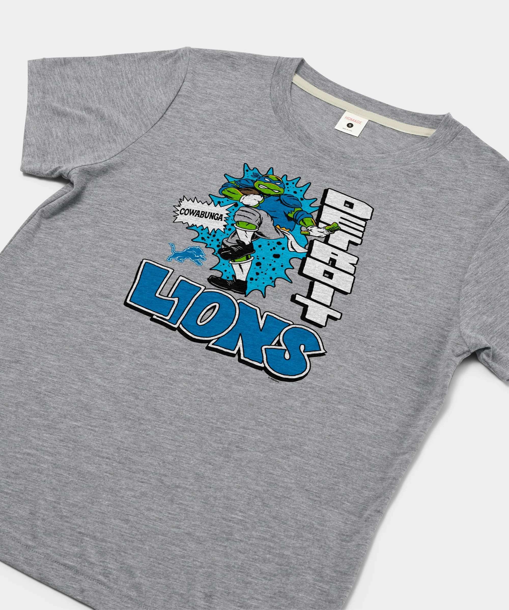 Women's TMNT Leonardo x Detroit Lions - Image 2