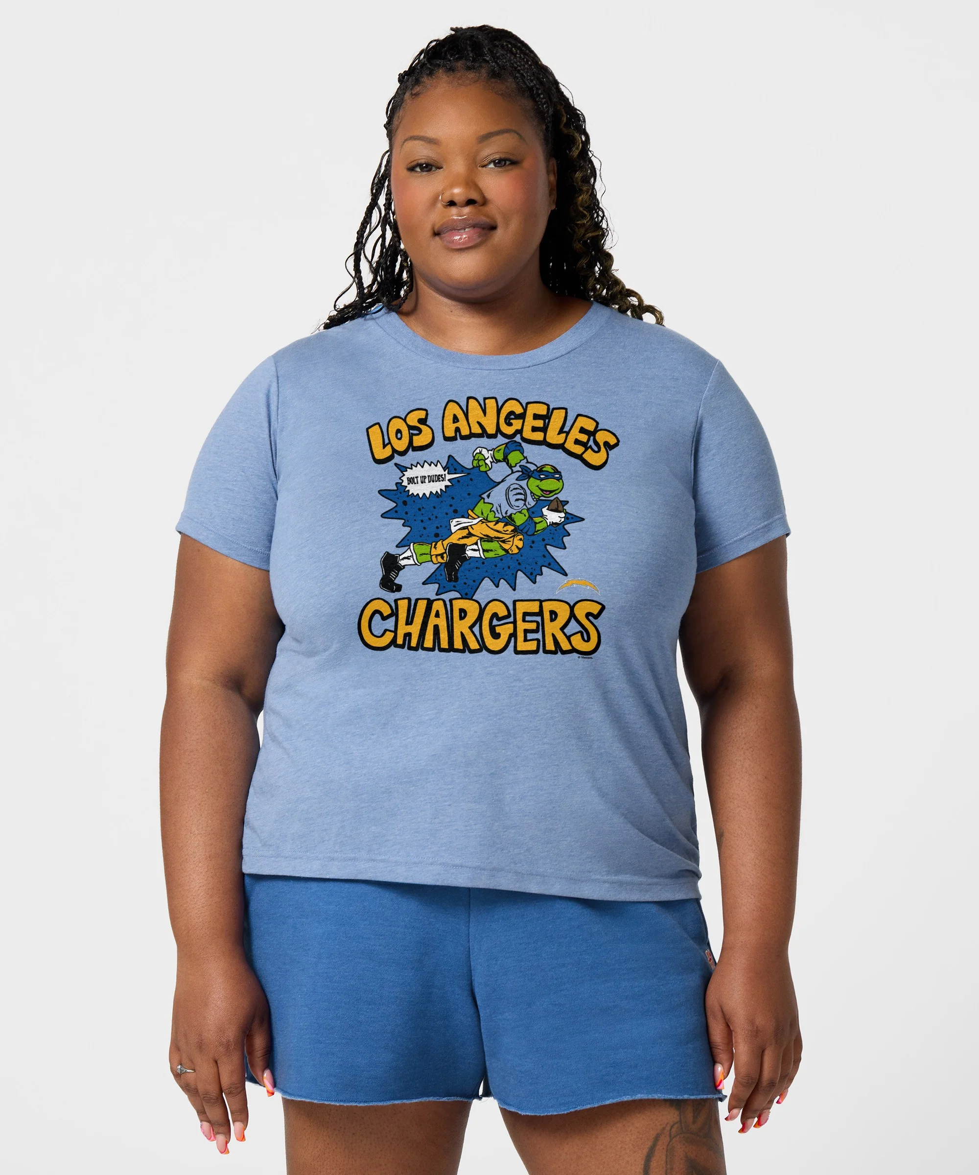 Women's TMNT Leonardo x Los Angeles Chargers - Image 3