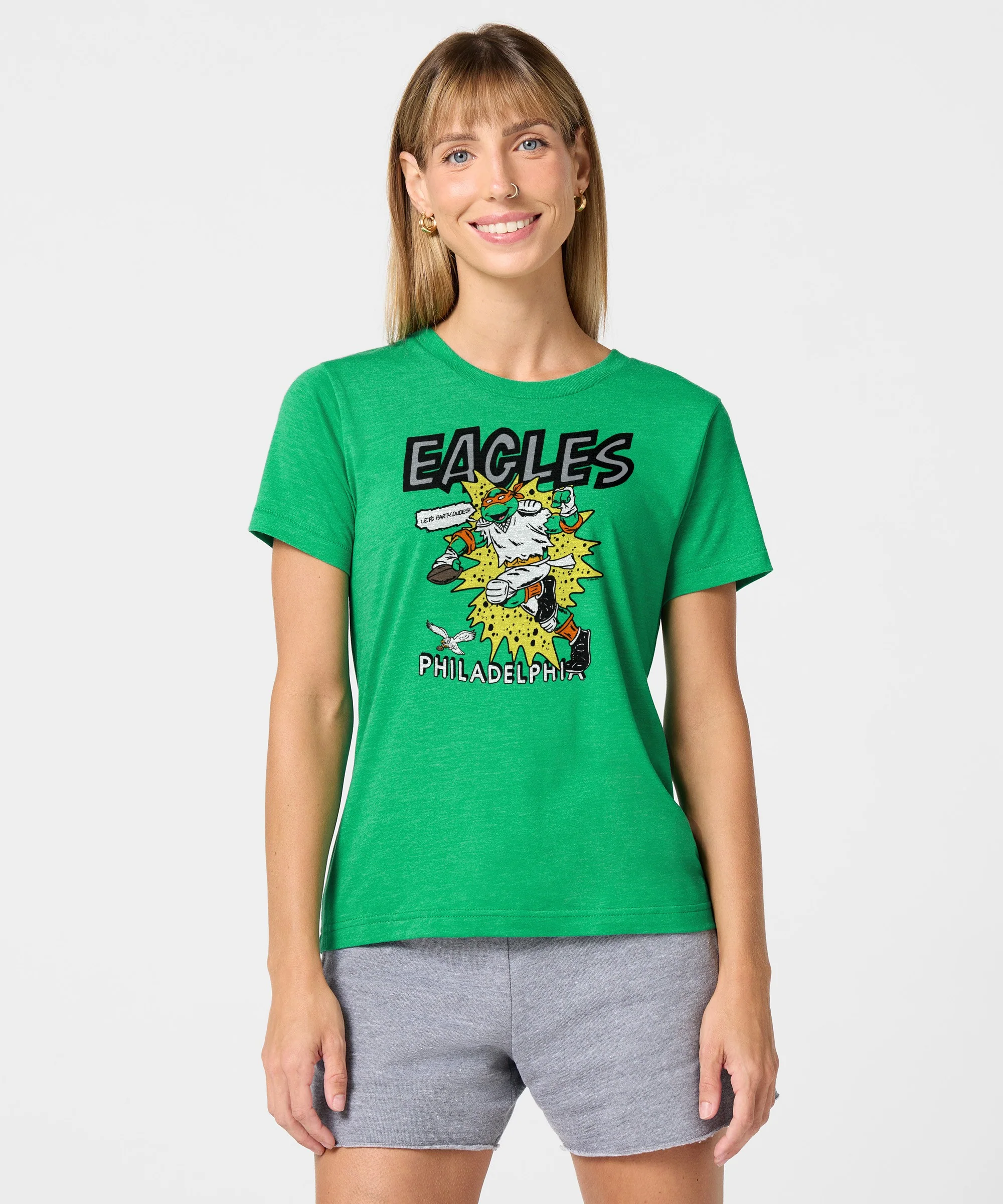 Women's TMNT Michelangelo x Philadelphia Eagles - Image 3