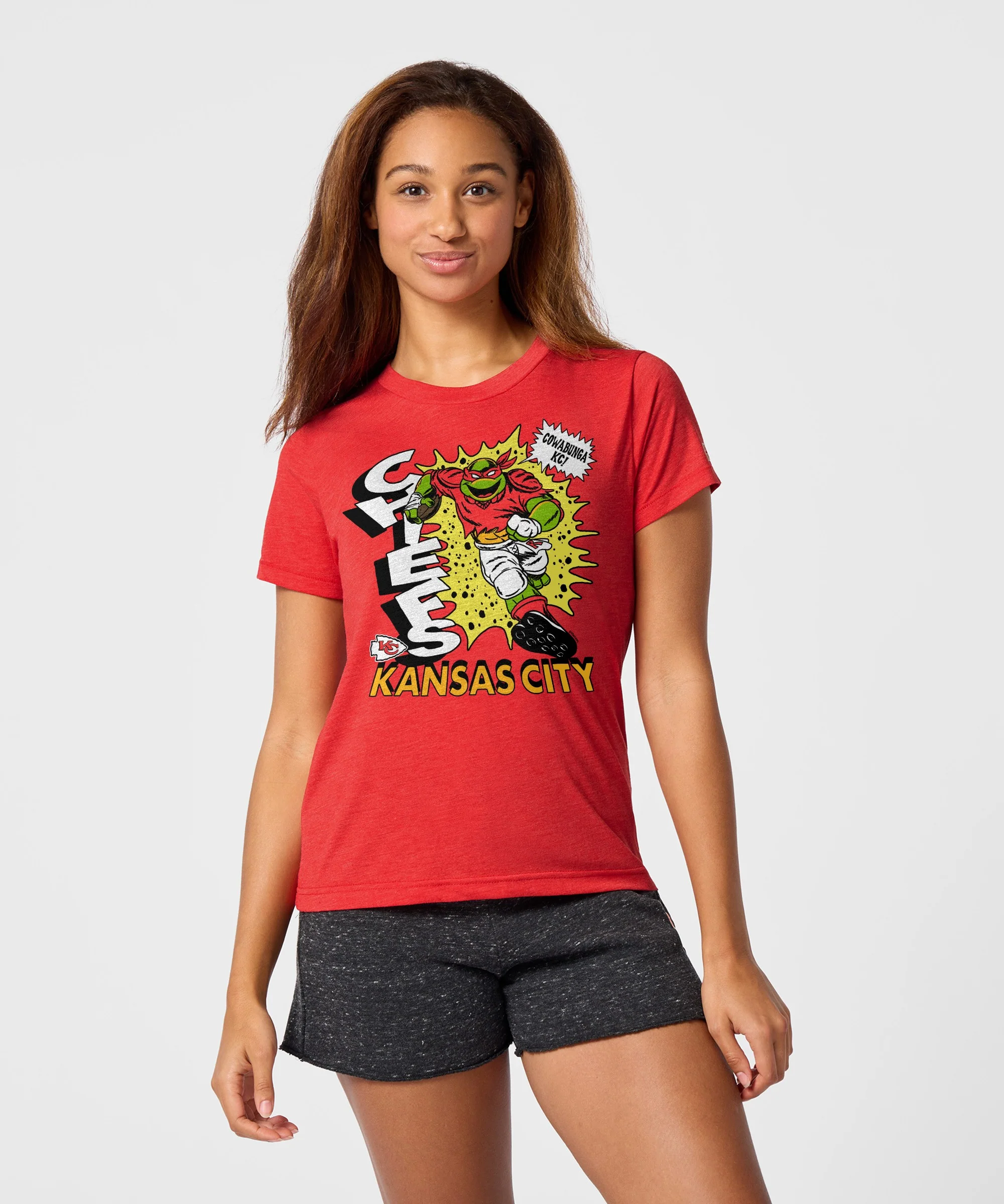Women's TMNT Raphael x Kansas City Chiefs - Image 3