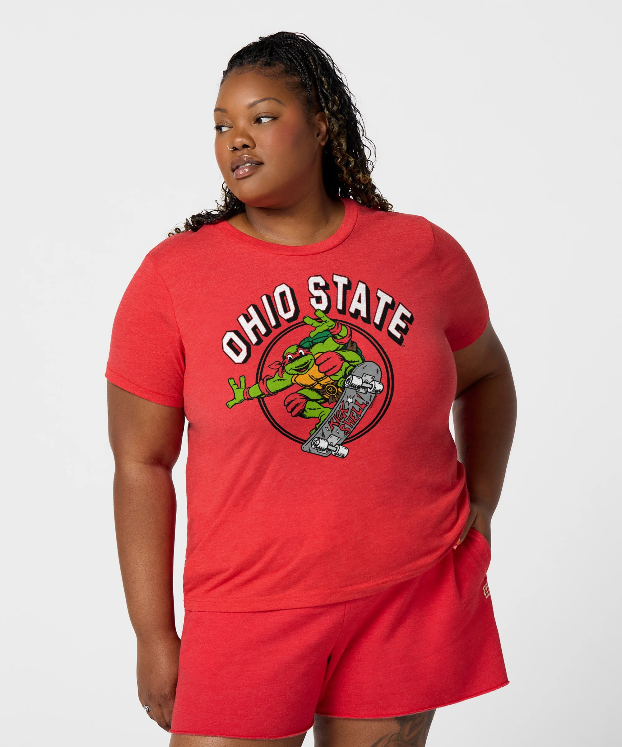 Women's TMNT Raphael x Ohio State Kick Shell - Image 3