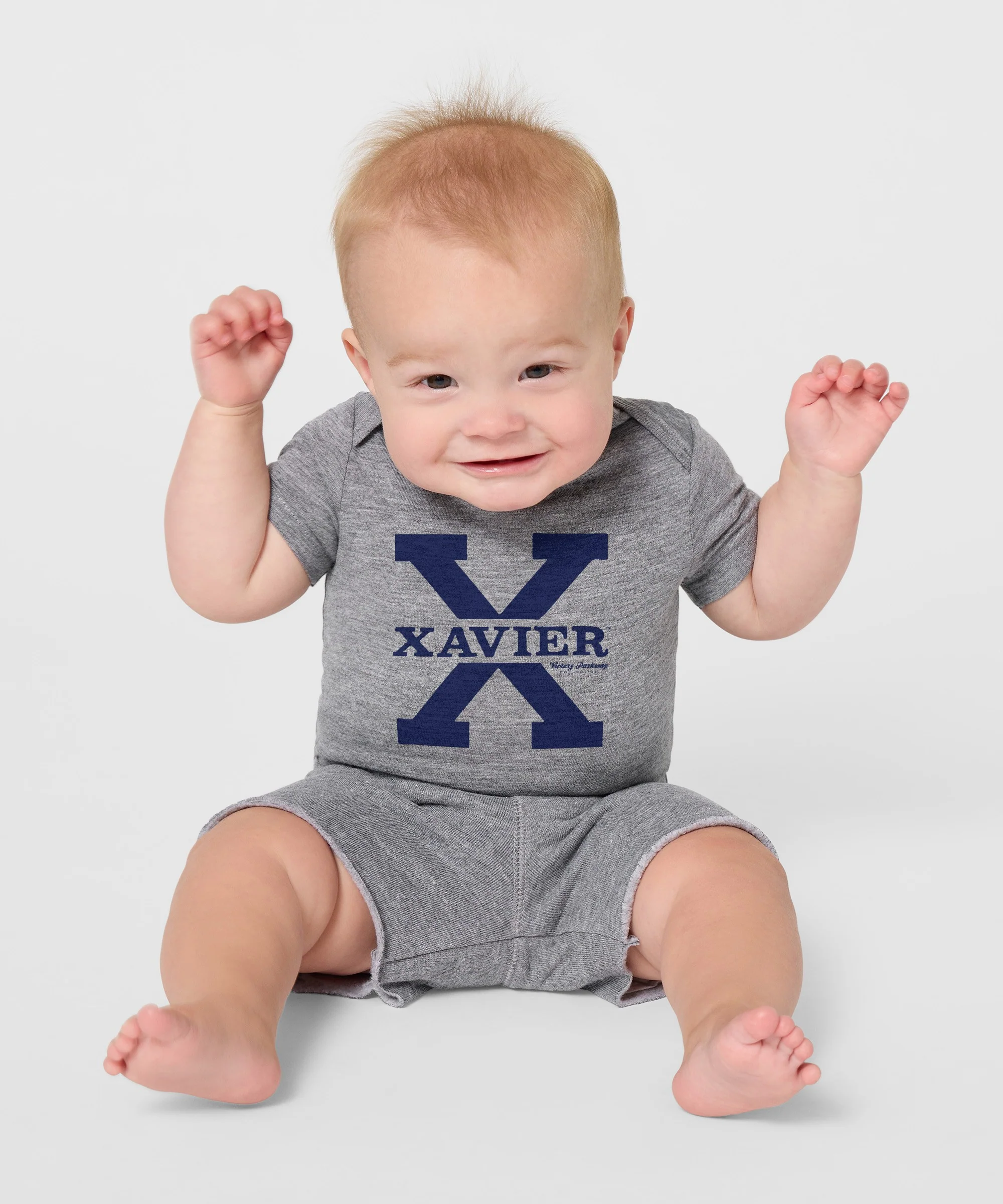 Xavier University Baby One Piece - Image 3