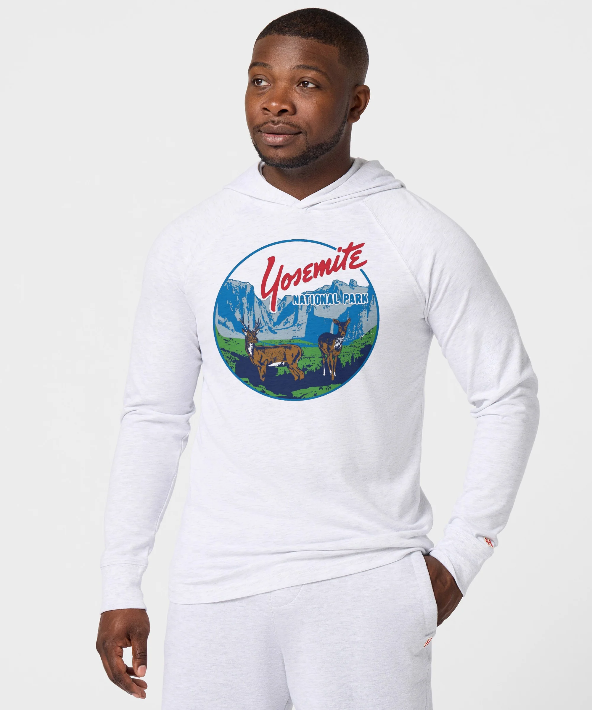 Yosemite National Park Lightweight Hoodie - Image 3