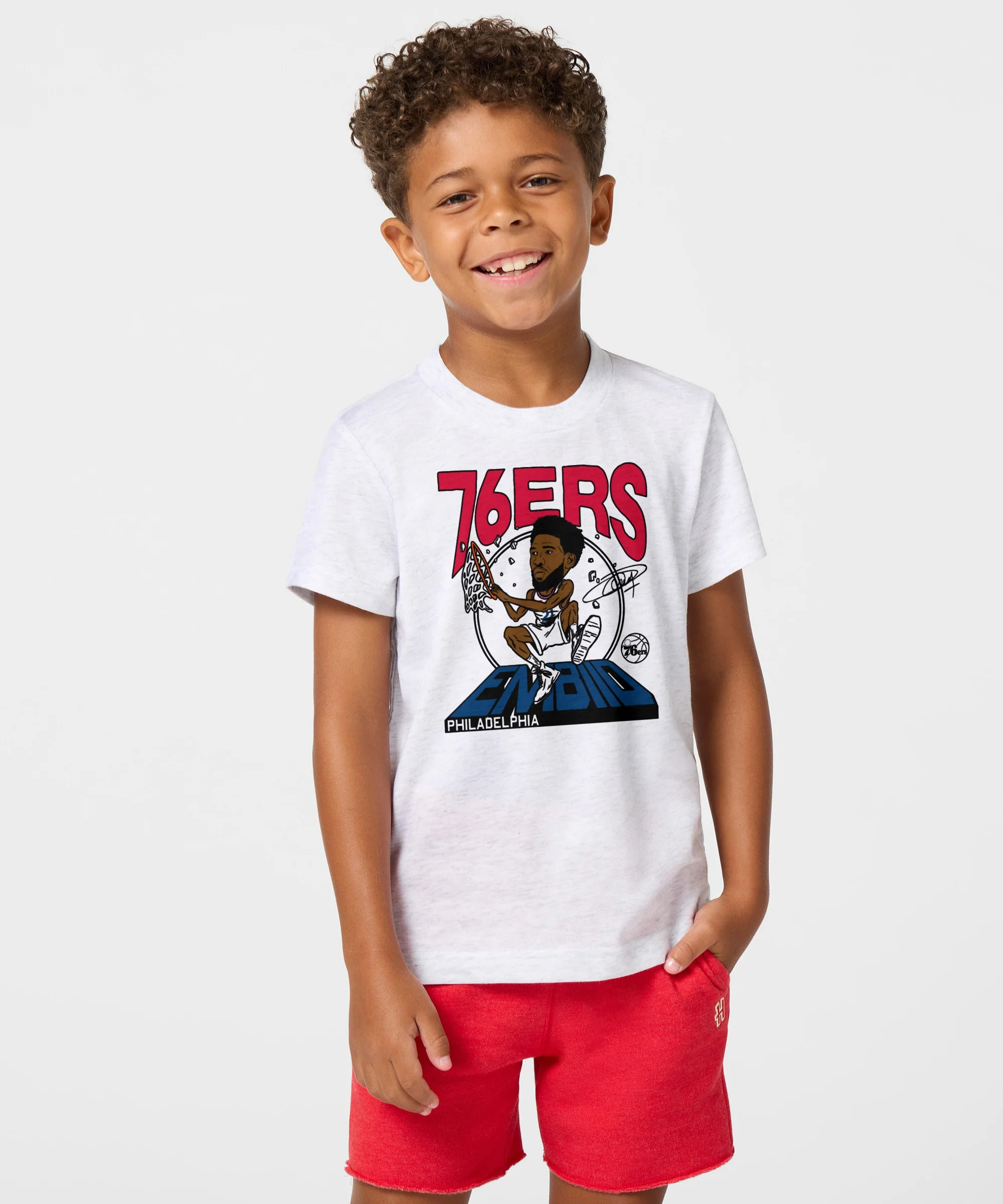 Youth 76ers Joel Embiid Signature City Edition 2024 - Image 3