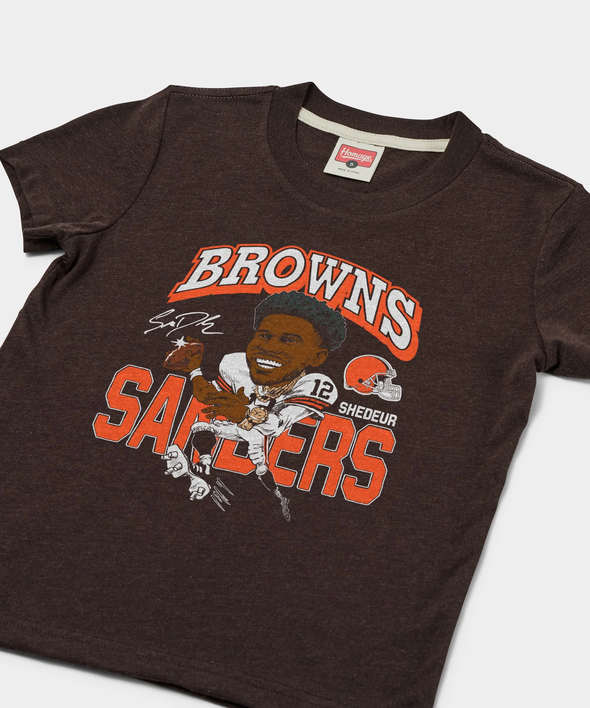 Youth Browns Shedeur Sanders Signature - Image 2