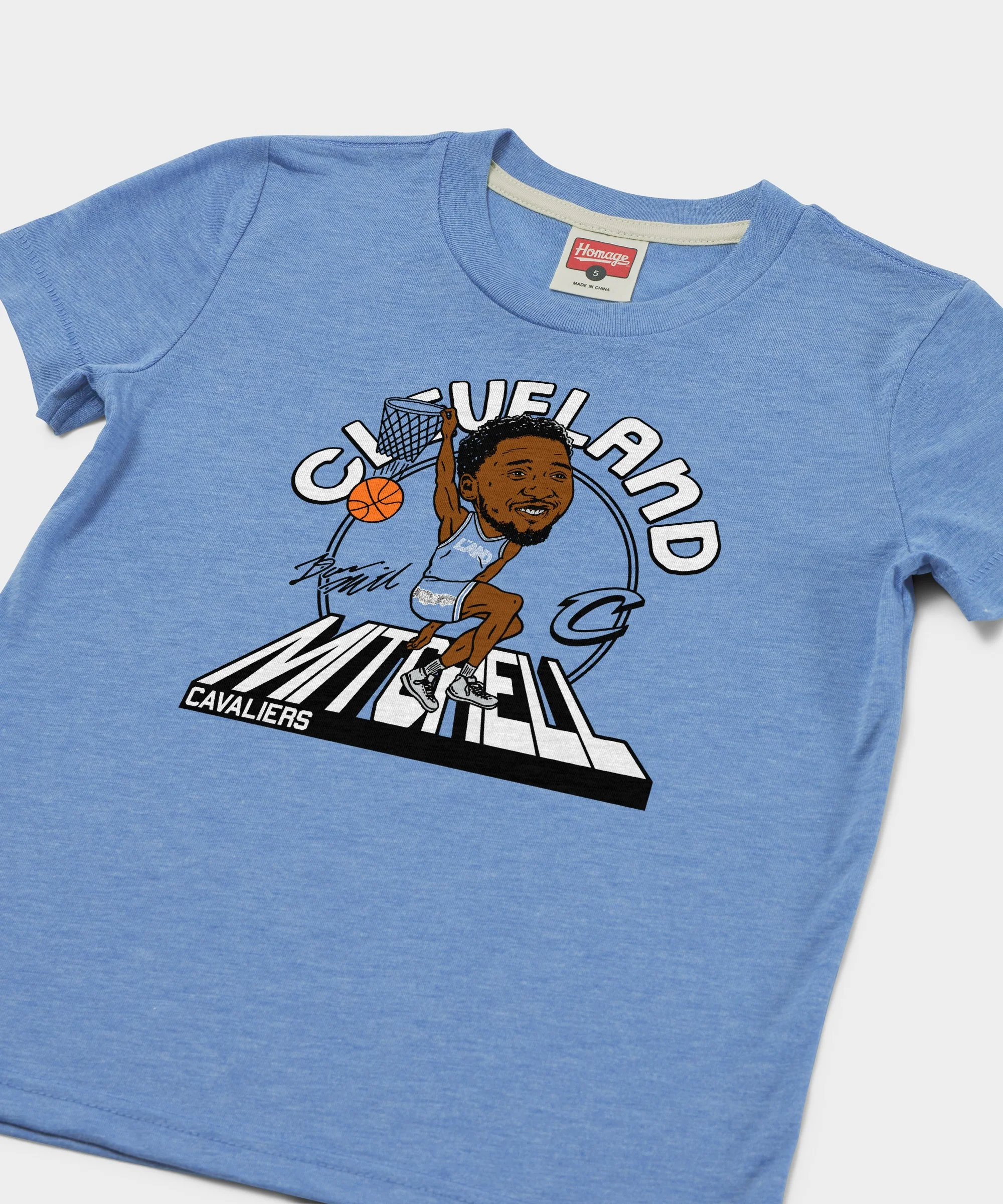 Youth Cavs Donovan Mitchell Signature City Edition 2024 - Image 2