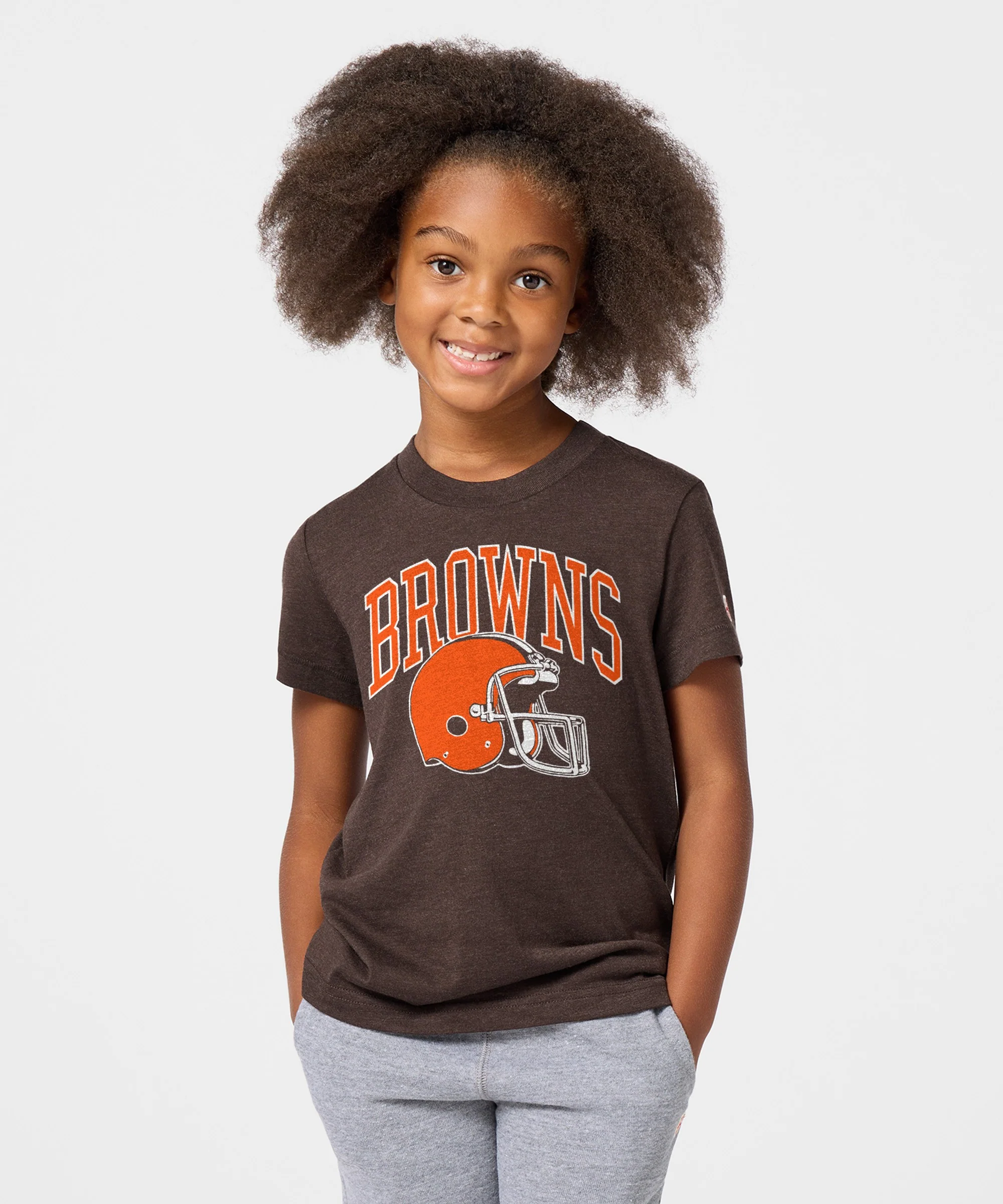 Youth Cleveland Browns Helmet Retro - Image 3