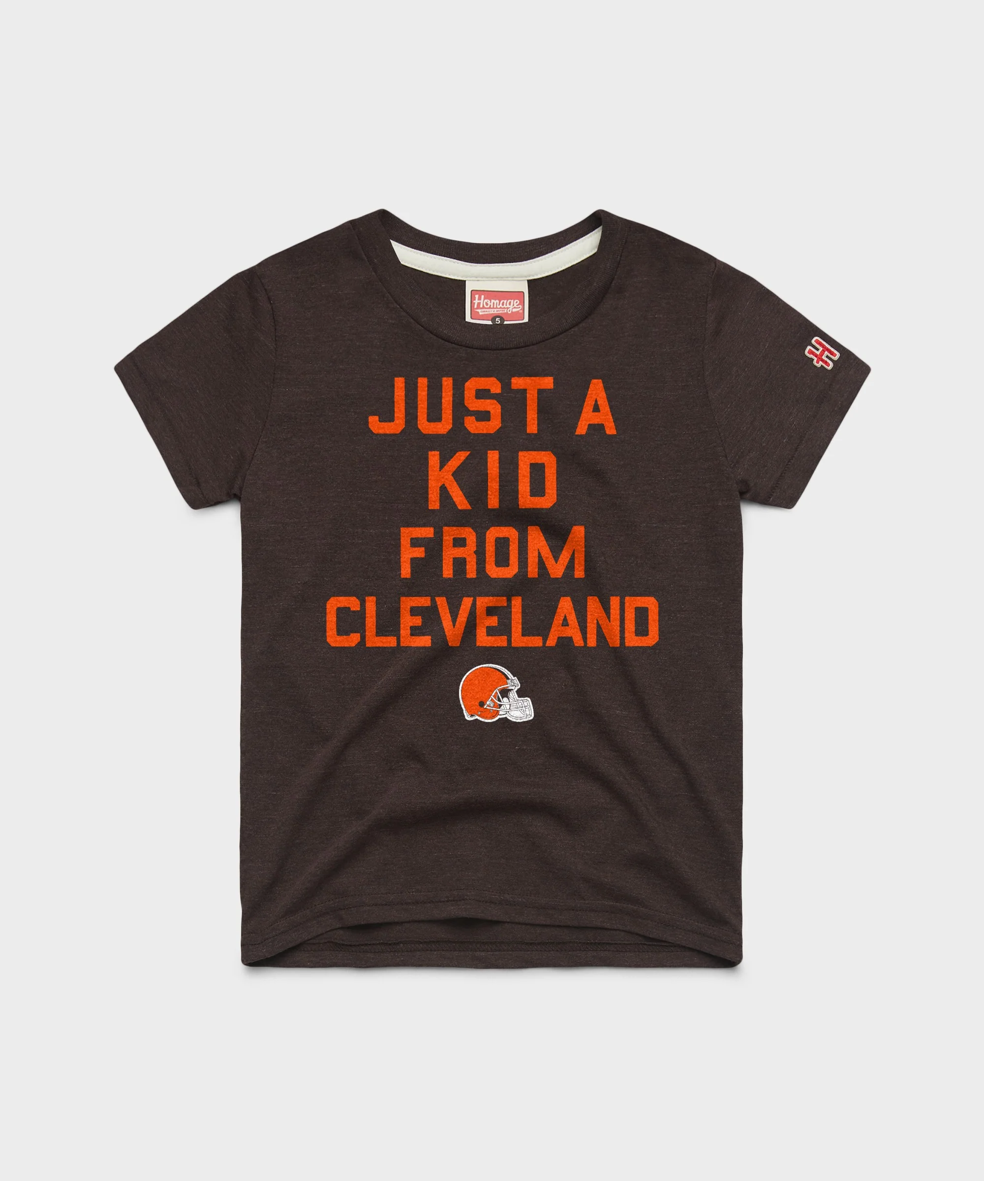 Youth Cleveland Browns Just A Kid From Cleveland