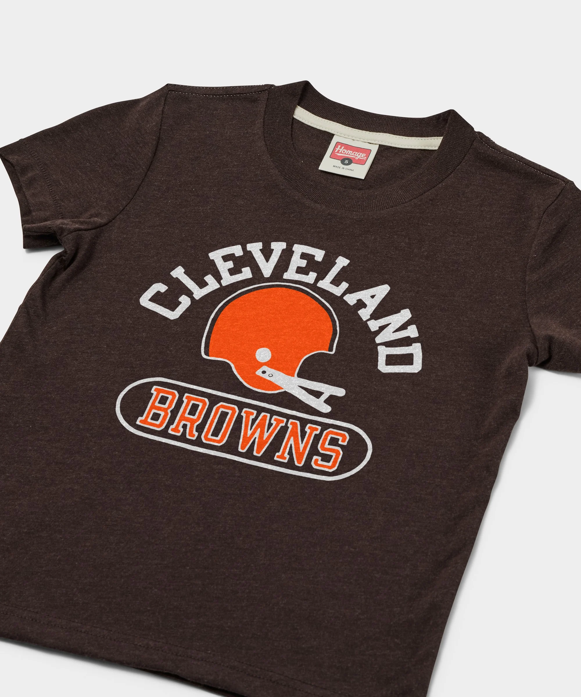 Youth Cleveland Browns Throwback Helmet - Image 2