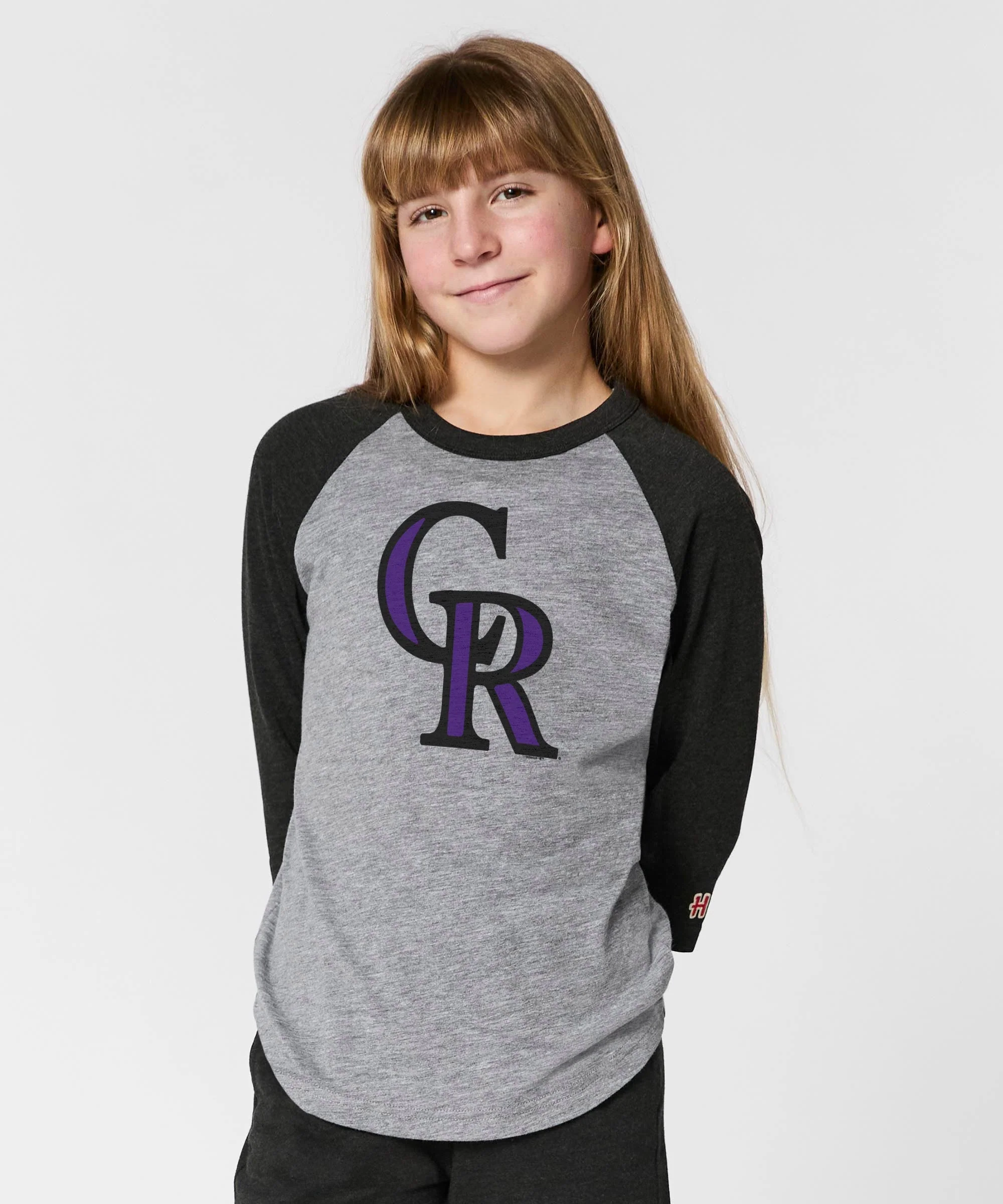 Youth Colorado Rockies '17 Raglan - Image 3