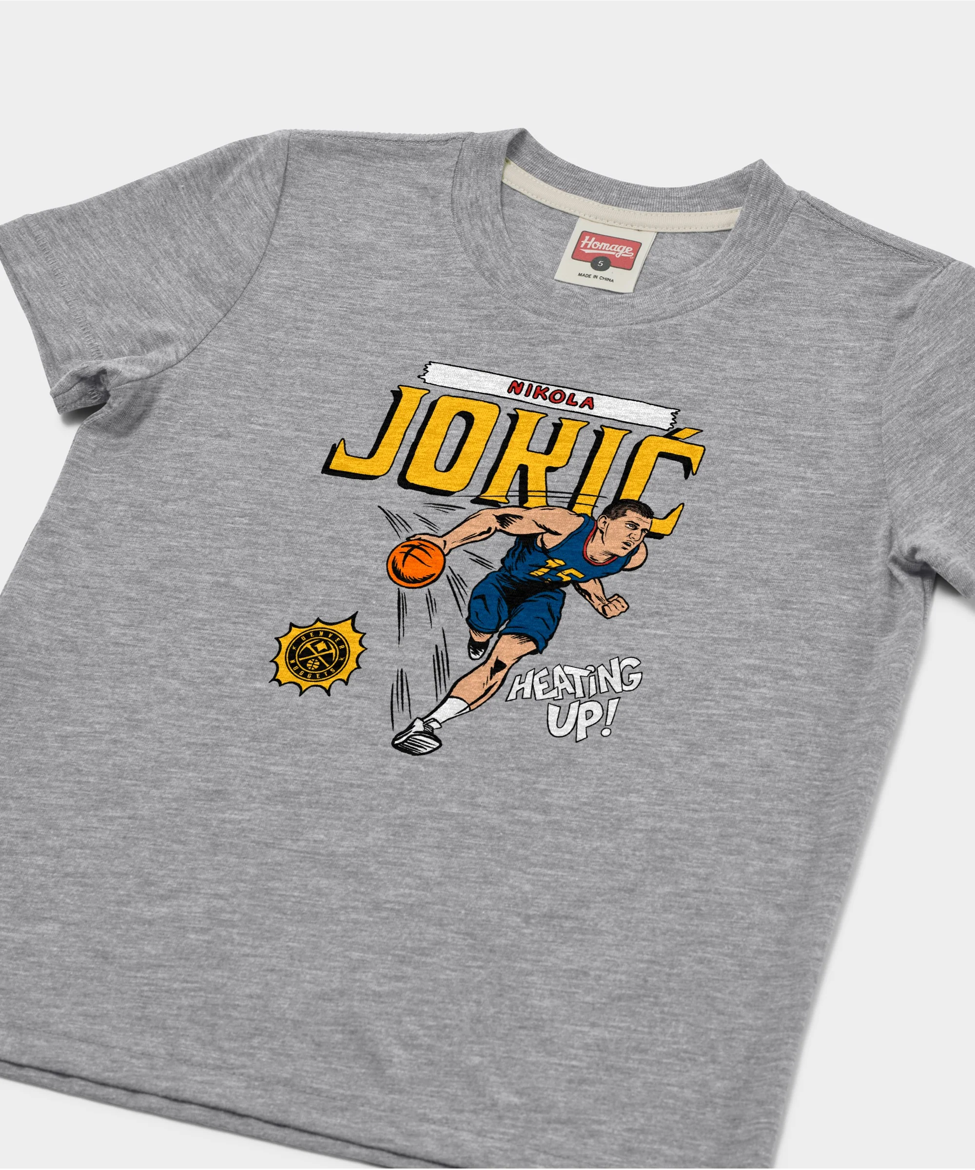 Youth Denver Nuggets Comic Book Nikola Jokic - Image 2