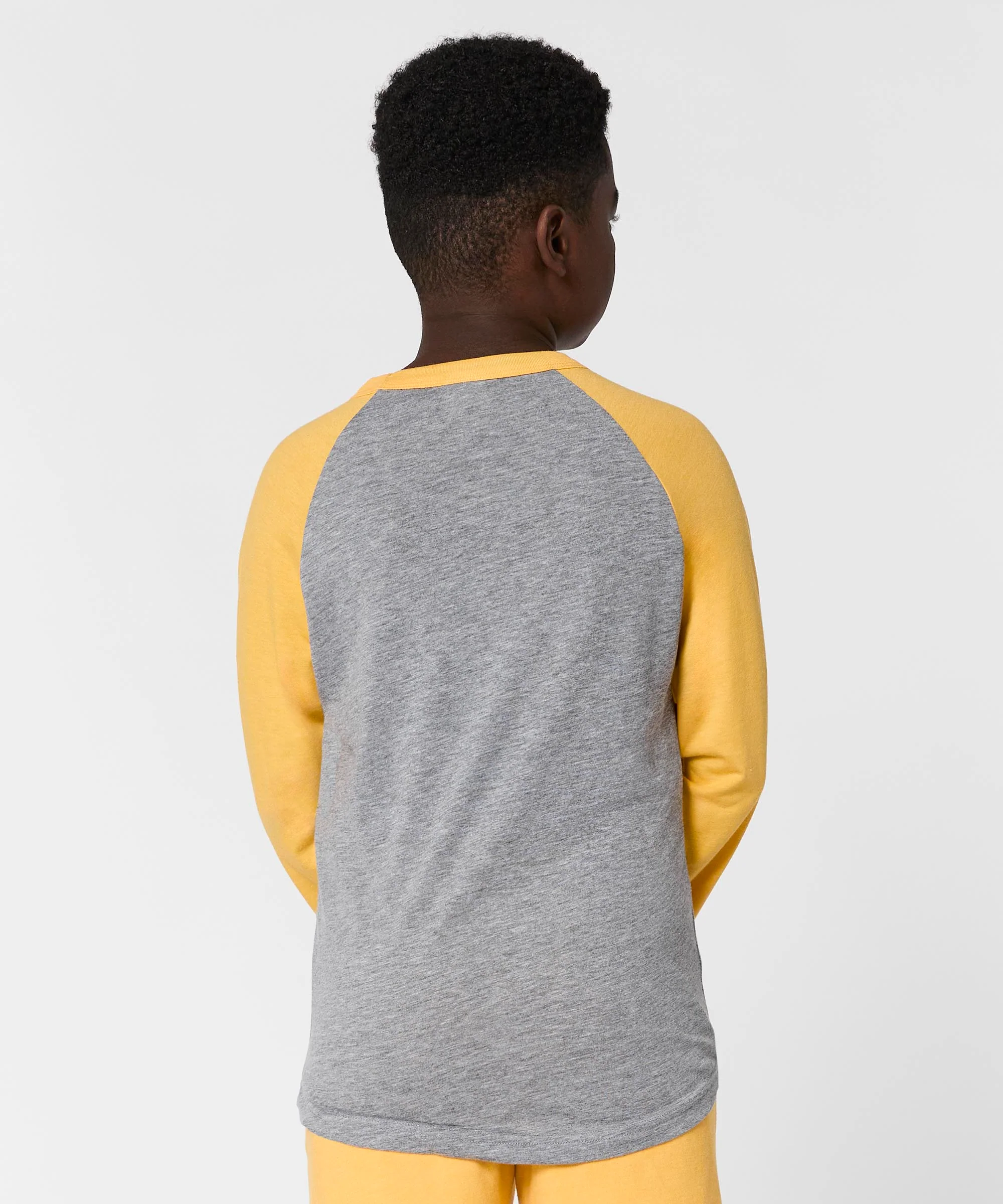 Youth Green Bay Packers Big Helmet Raglan - Image 4