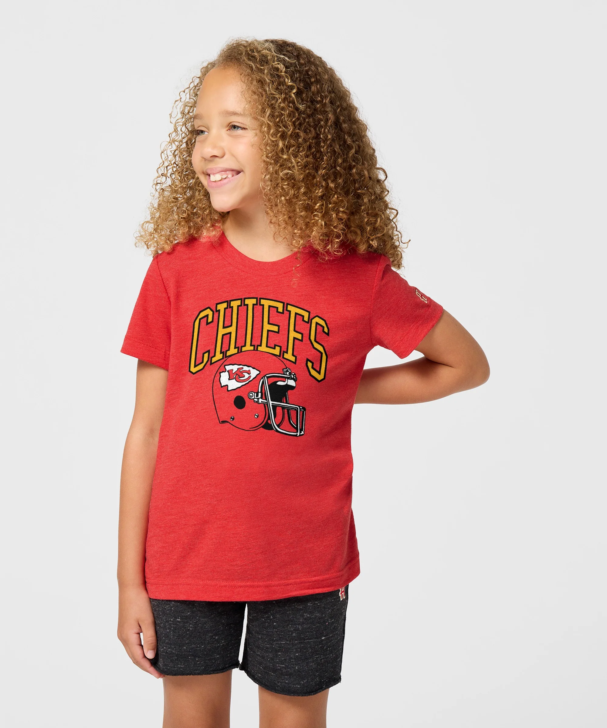 Youth Kansas City Chiefs Helmet - Image 3