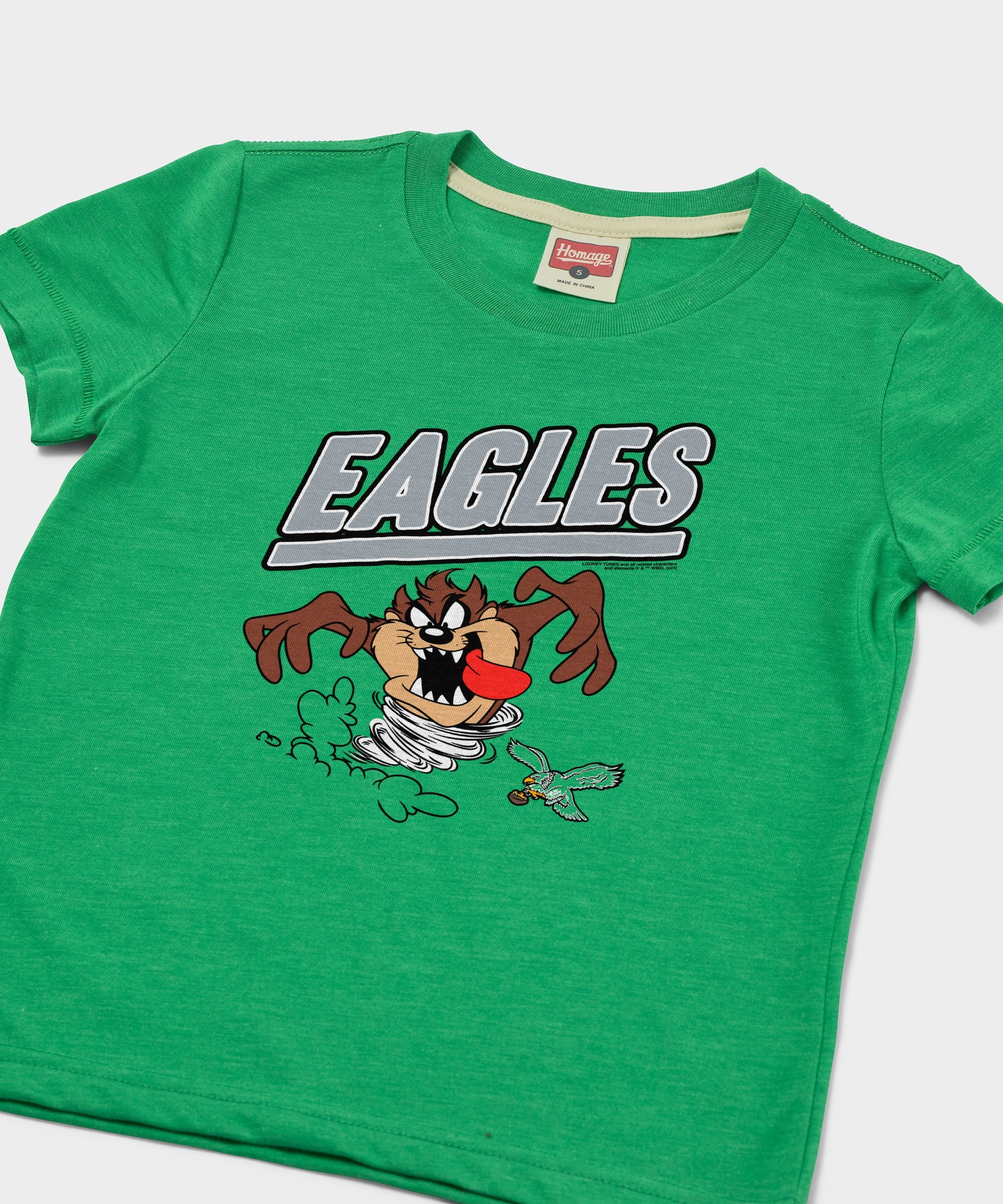 Youth Looney Tunes Taz x Philadelphia Eagles - Image 2